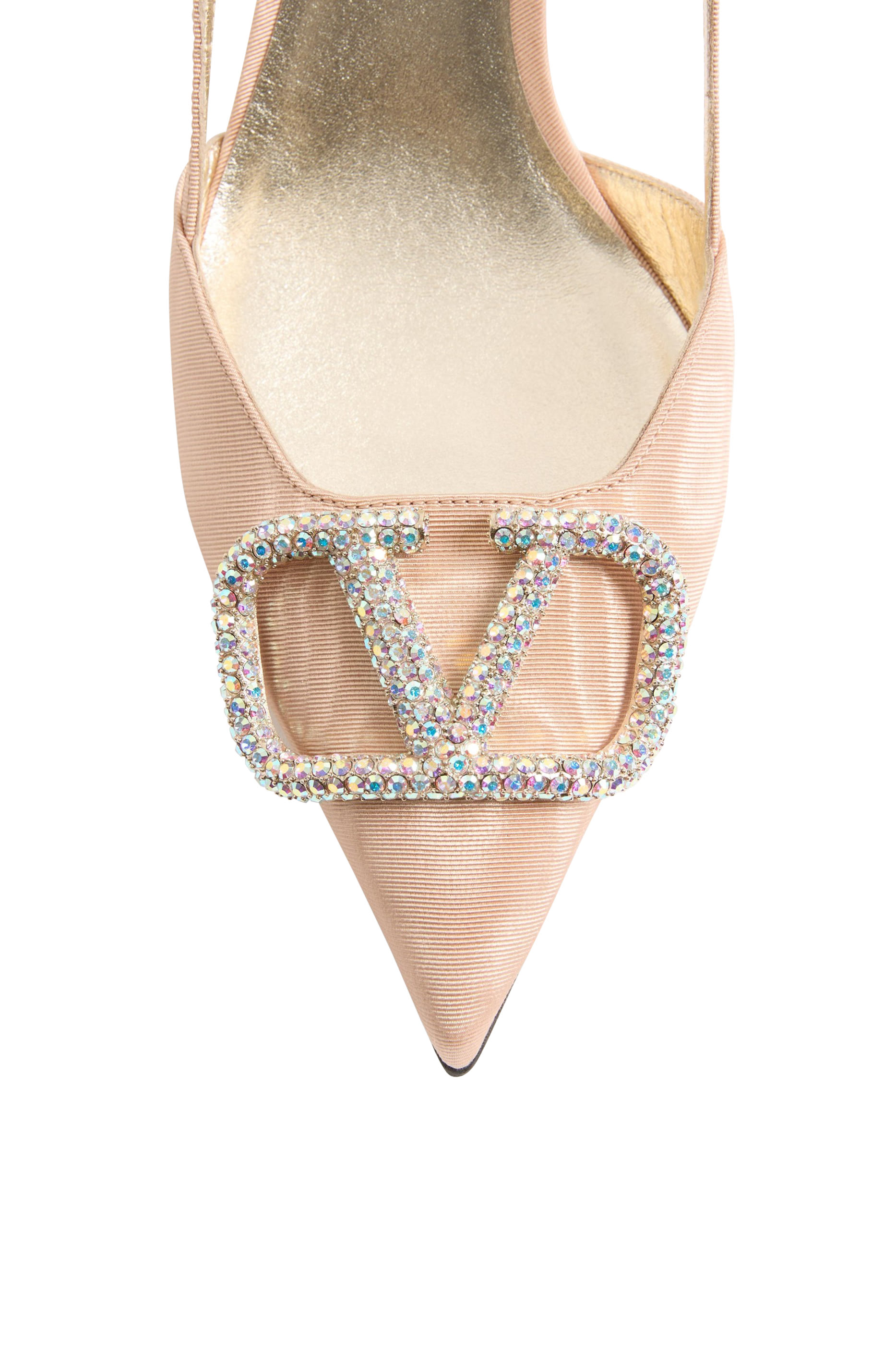 حذاء بسير خلفي 80 مزين بشعار الماركة