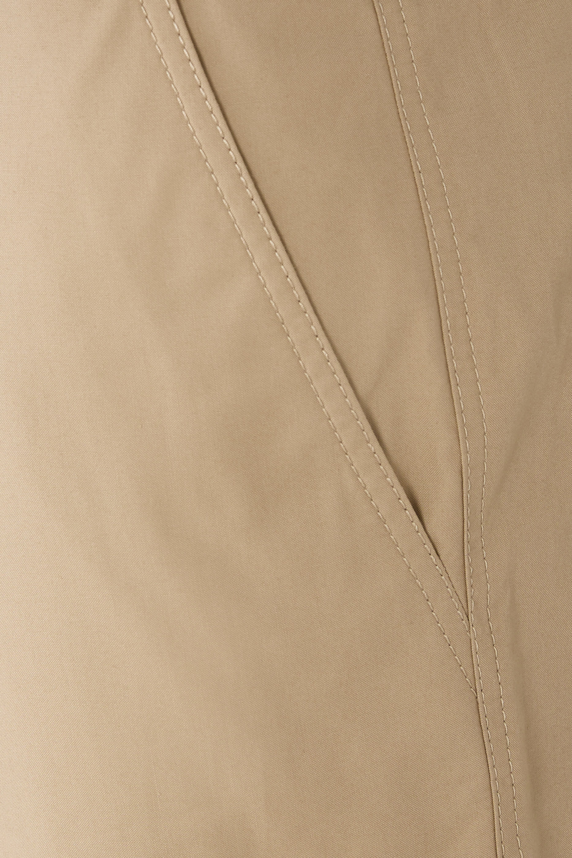 بنطال بقصة ساق مستقيمة قطن