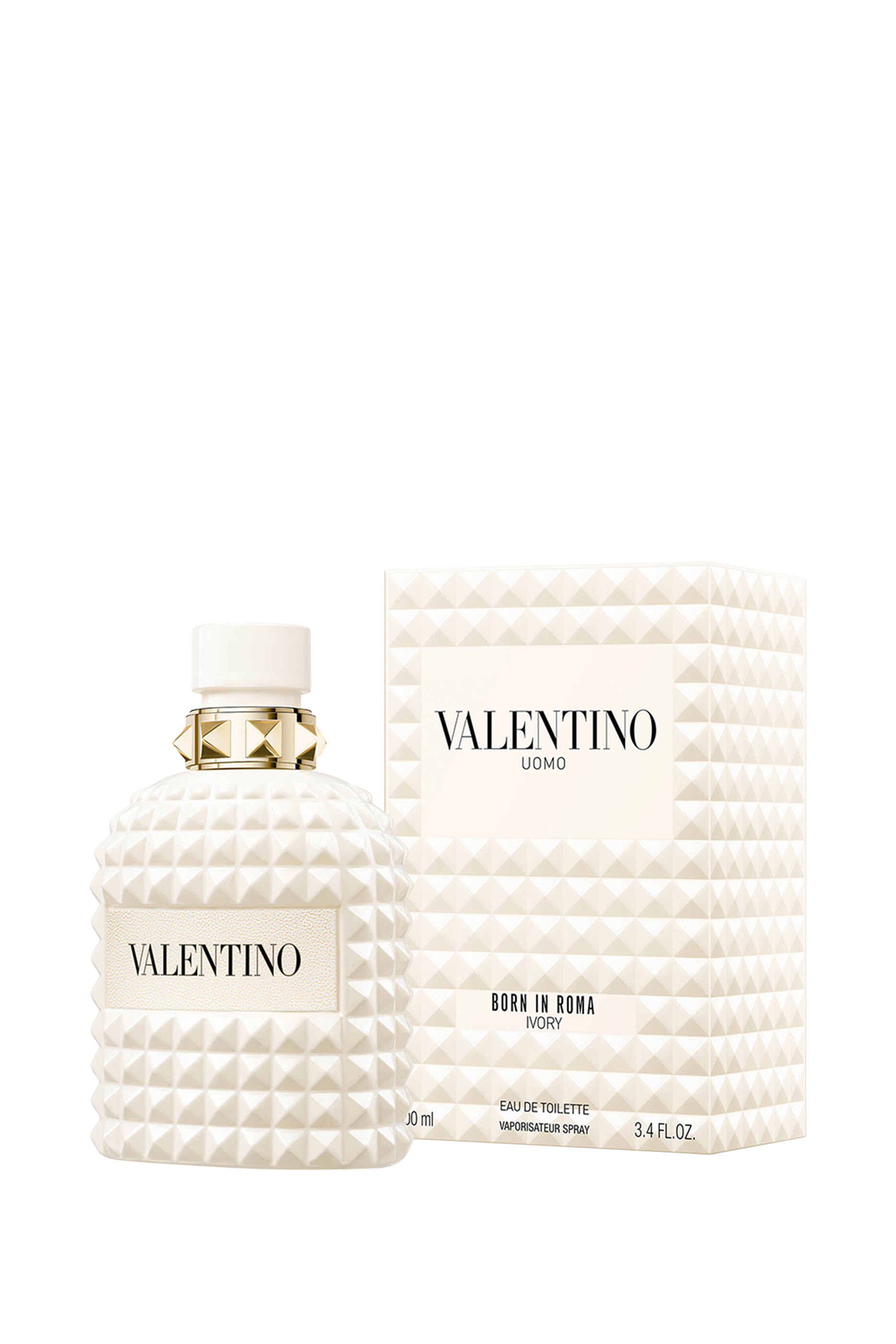 أو دو تواليت بورن إن روما أومو راندي-فو في زجاجية بلون عاجي