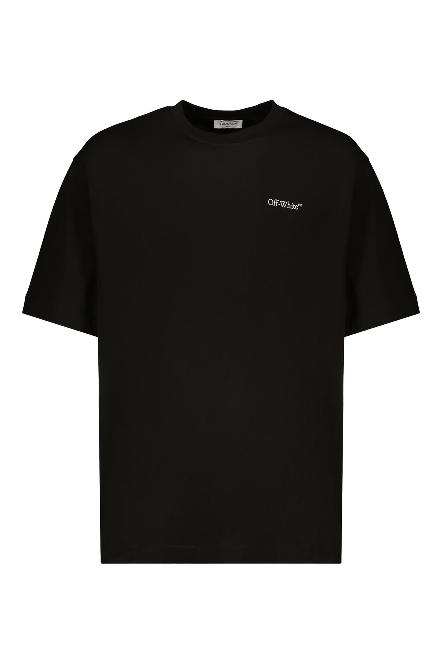 تيشيرت سكيت بأكمام قصيرة ونقشة منظر طبيعي وأسهم