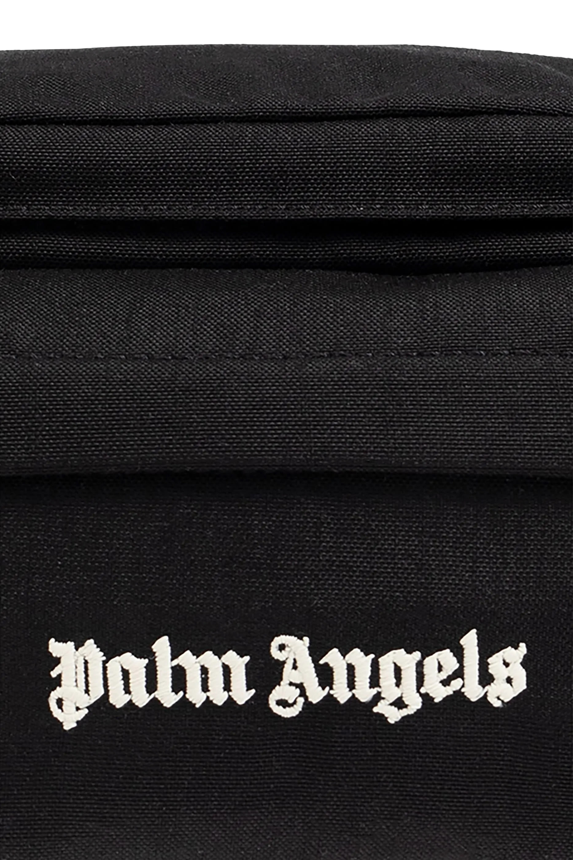 حقيبة كلاسيكية بحزام خصر مزينة بشعار الماركة