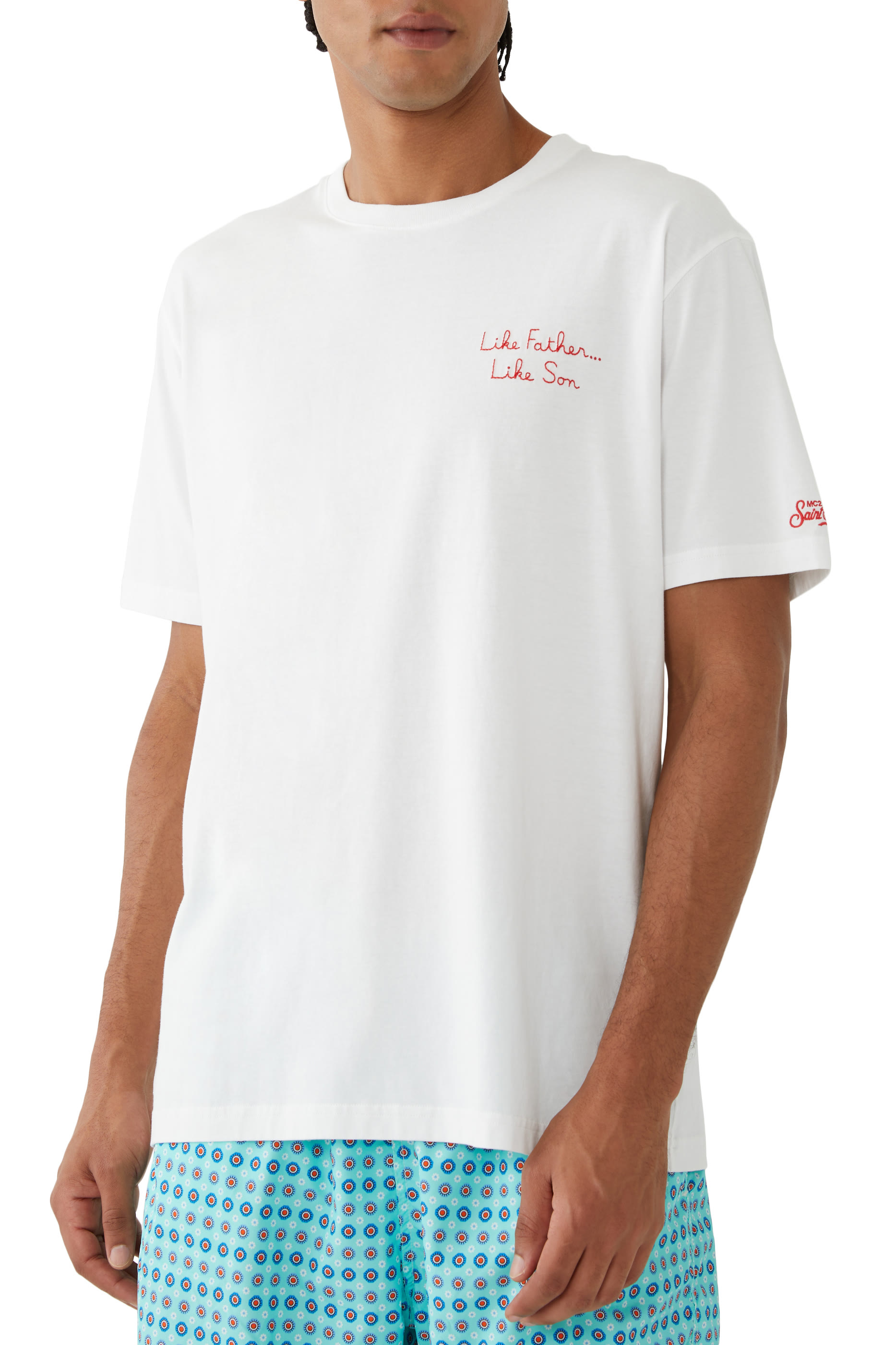 تيشرت بطبعة بارت اند هومر