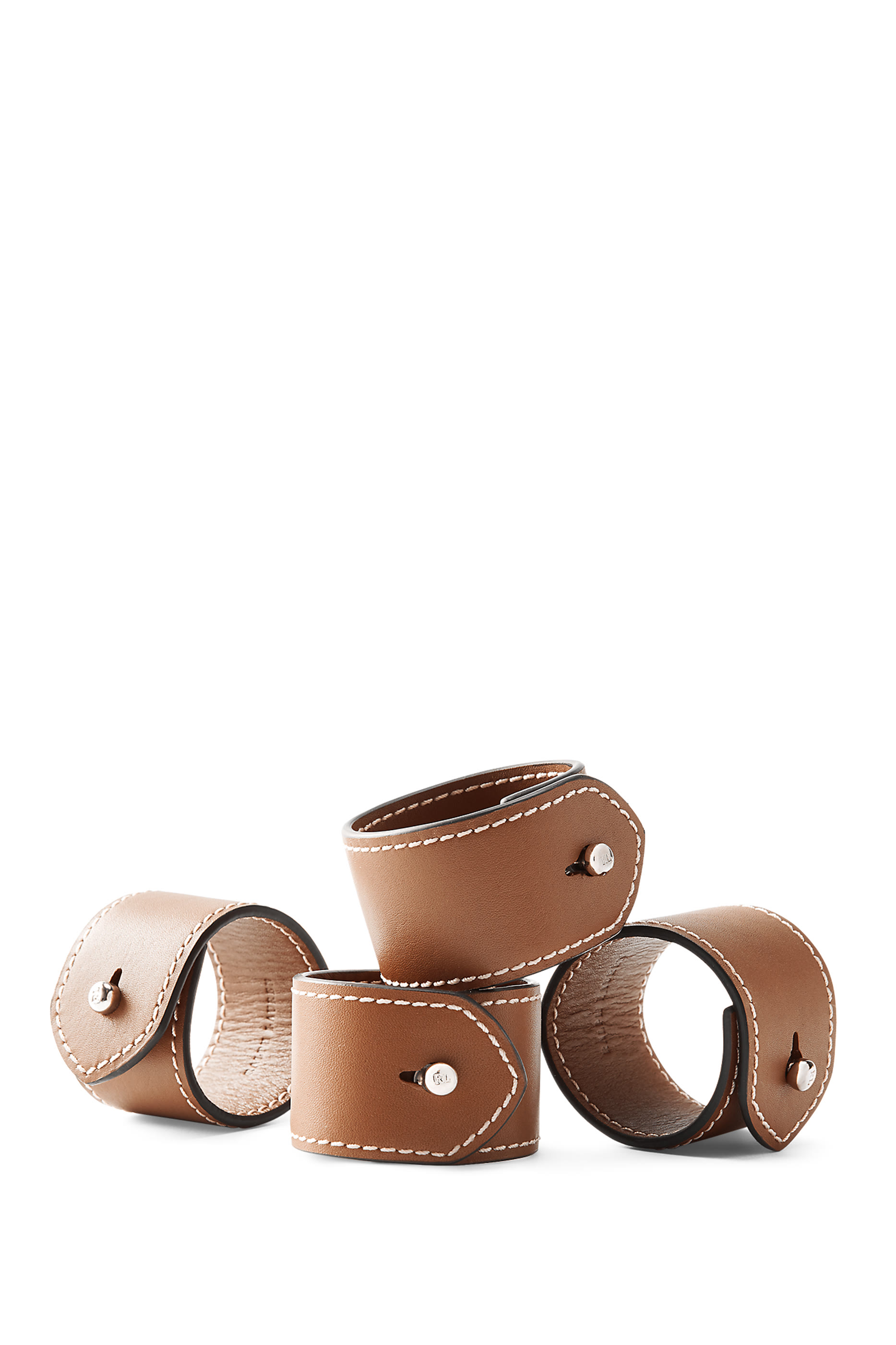 حلقات مناديل وايت طقم من 4 قطع