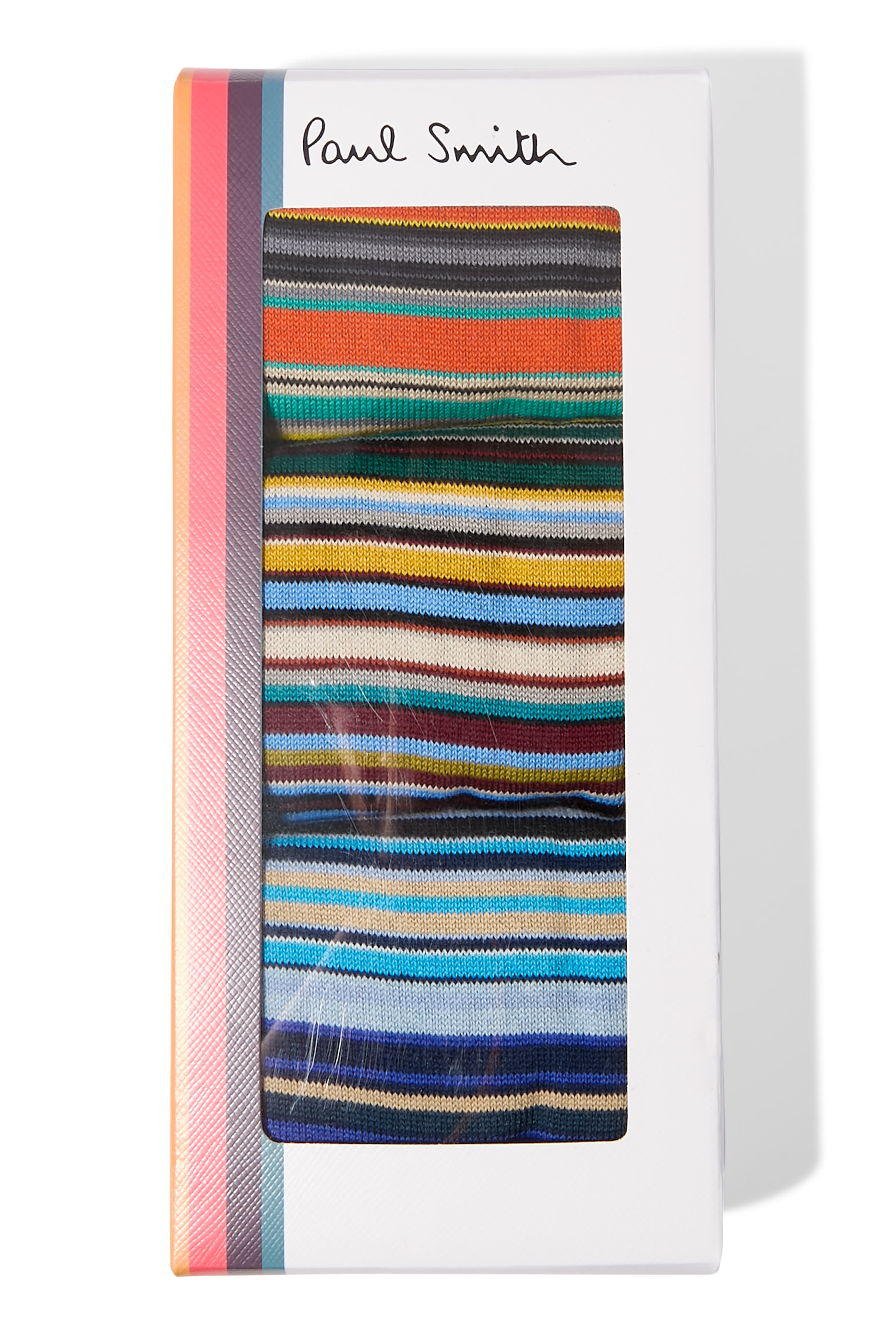 طقم جوارب مخططة مزيج قطن، 3 أزواج