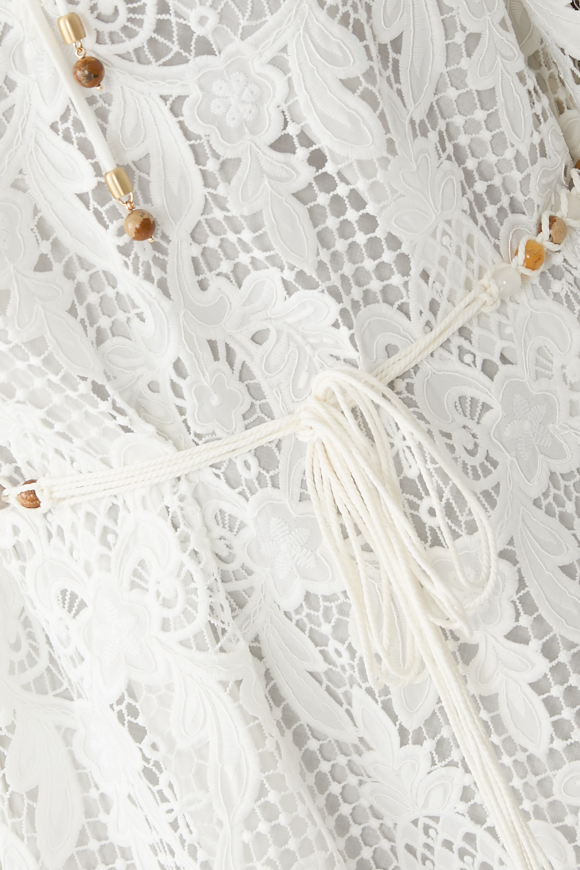 فستان كوكو متوسط الطول دانتيل