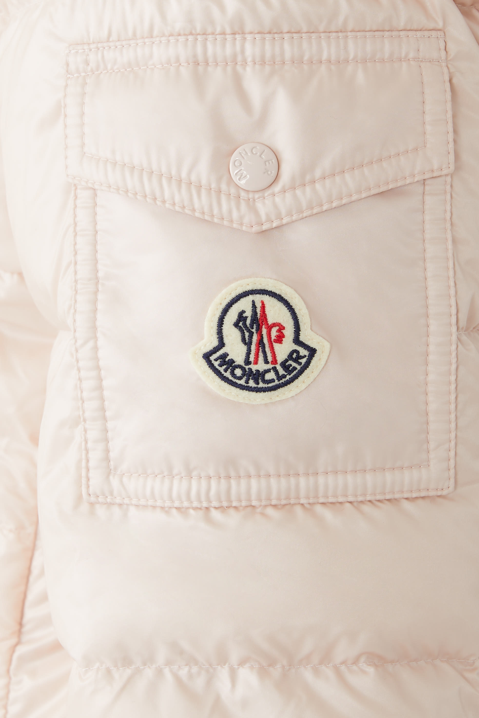 جاكيت غليس قصير مبطن بغطاء للرأس