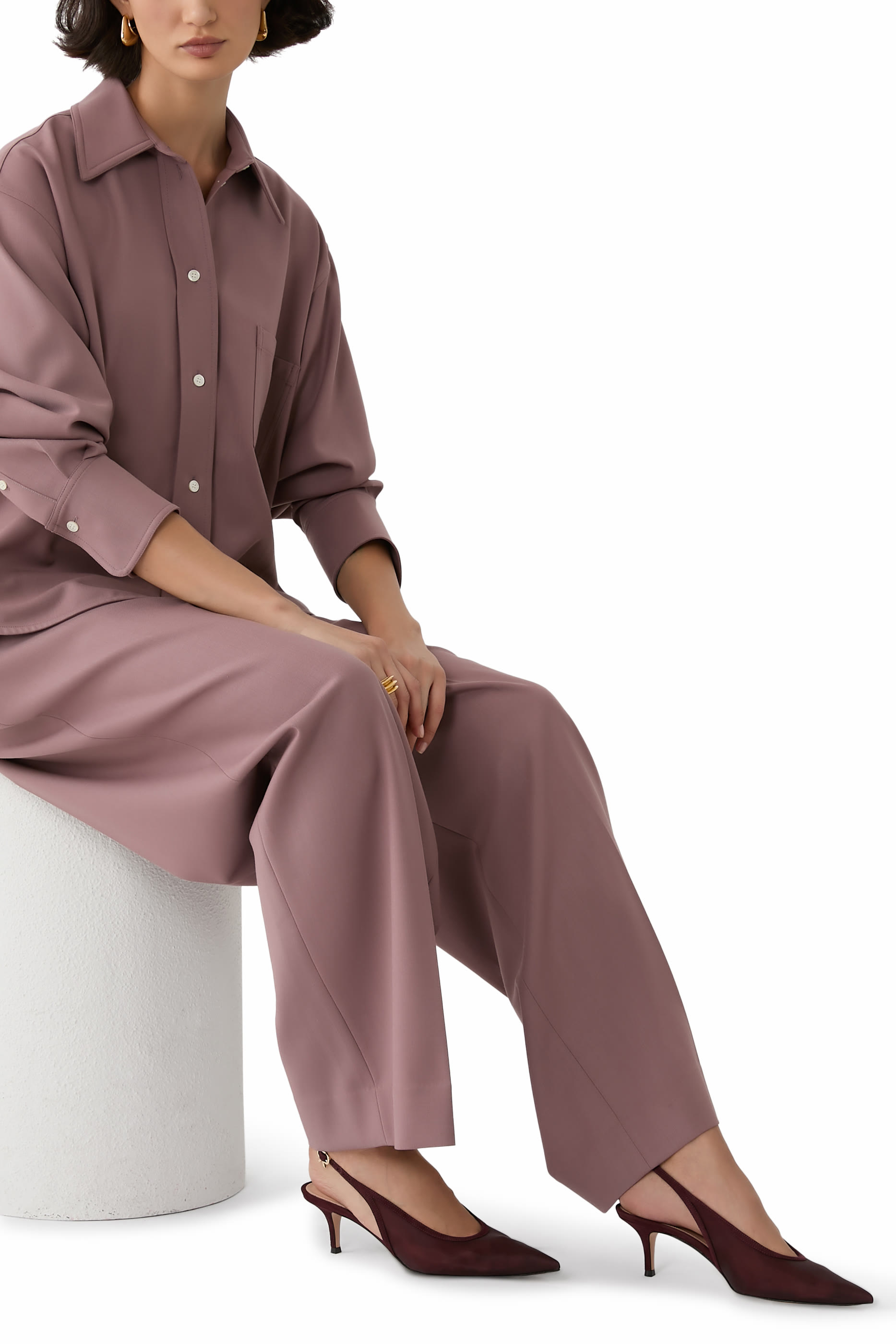 حذاء كلاسيك أسنت 55 بسير خلفي