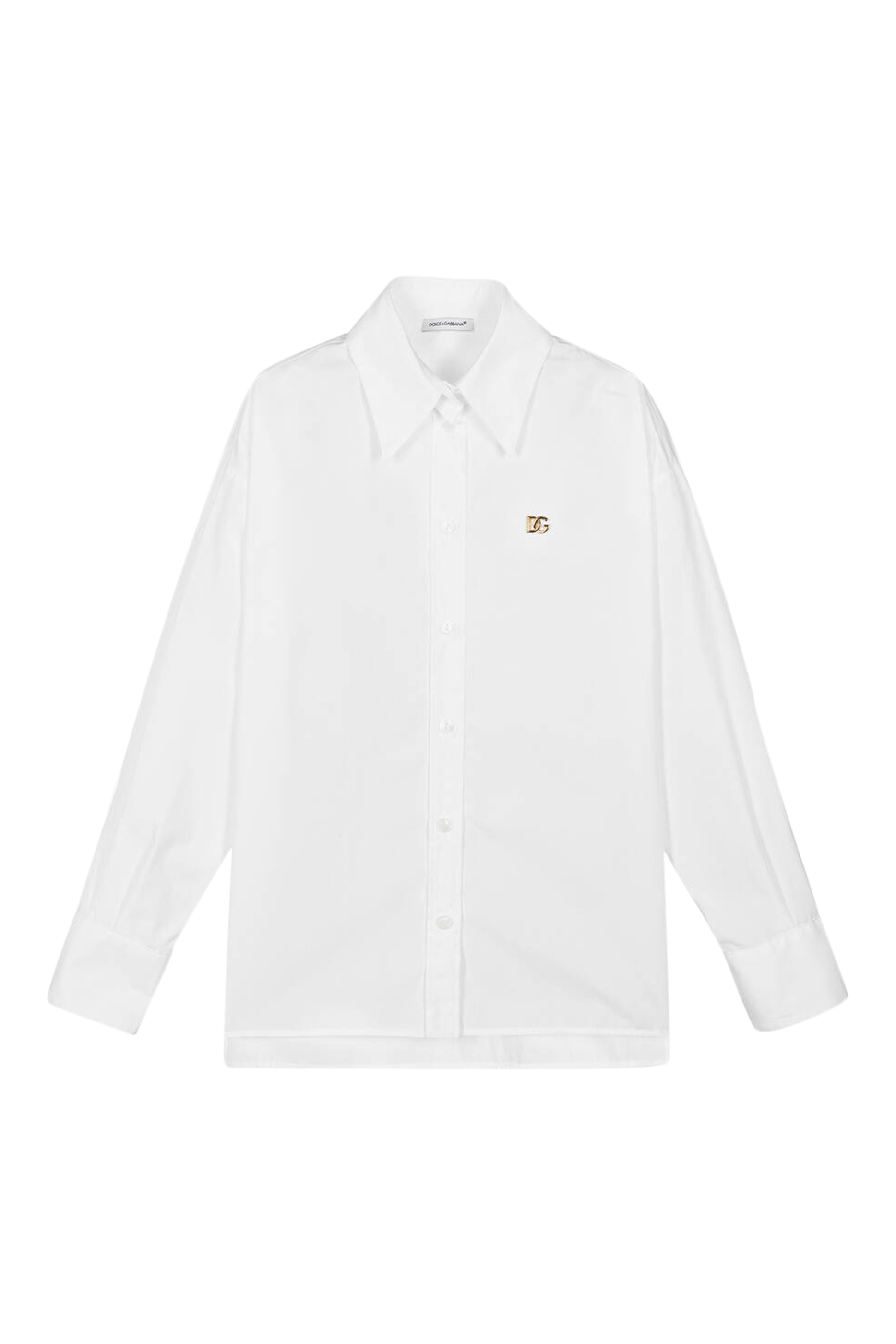 قميص للأطفال بقصة واسعة بوبلين