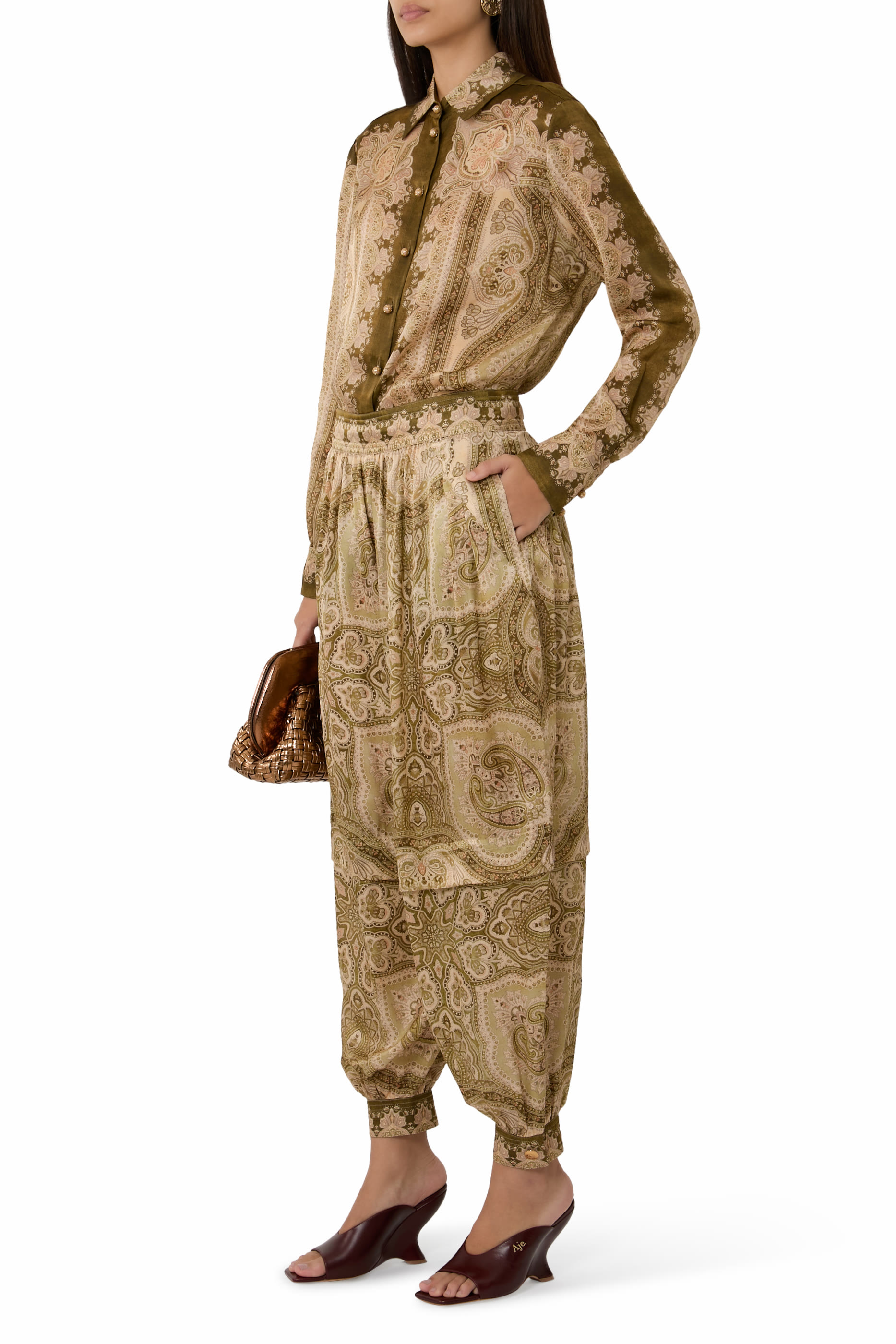 حذاء نوكايا مفتوح من الخلف 90 بنعل سميك