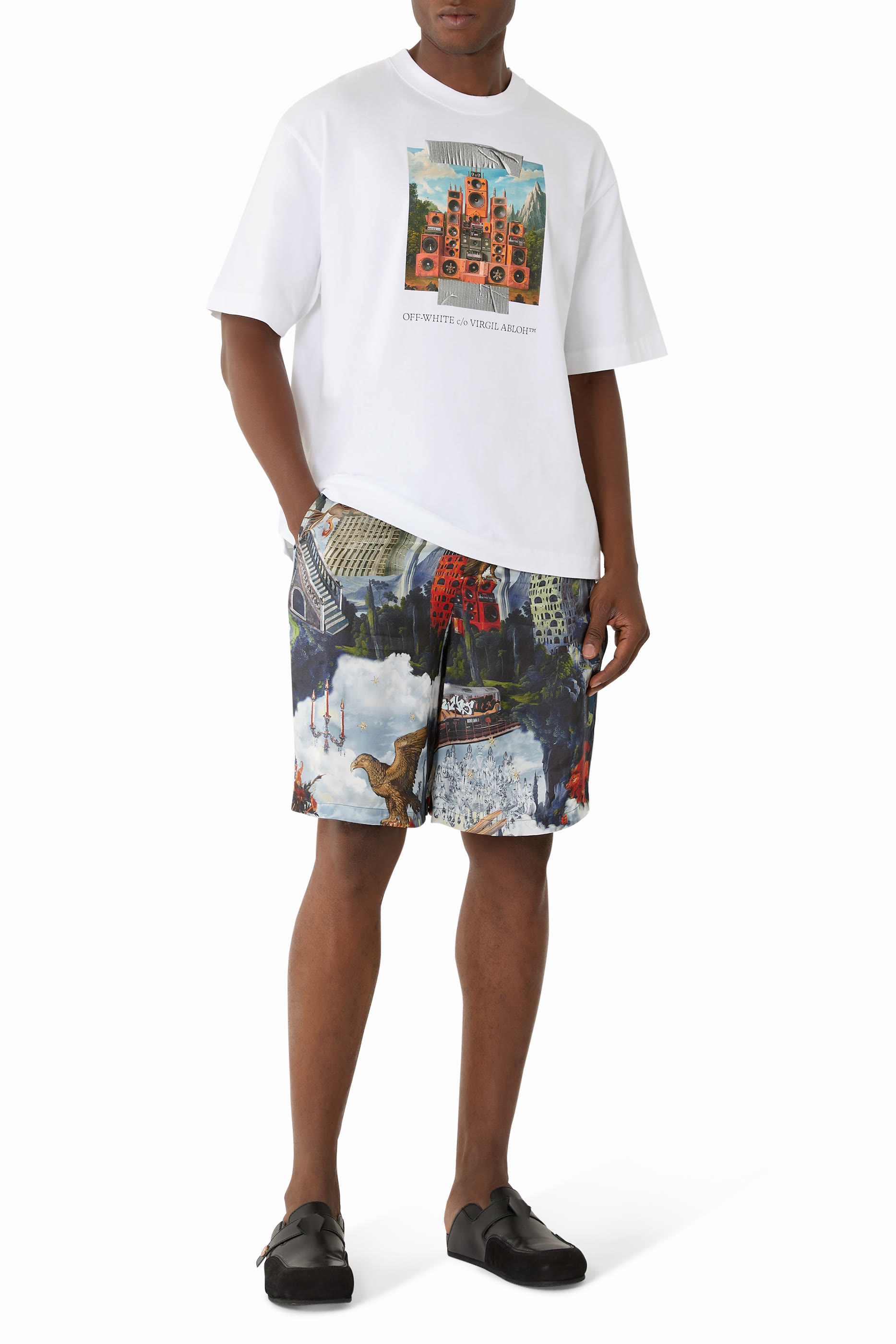 تيشيرت ترين اوف سكيت بشعار الماركة