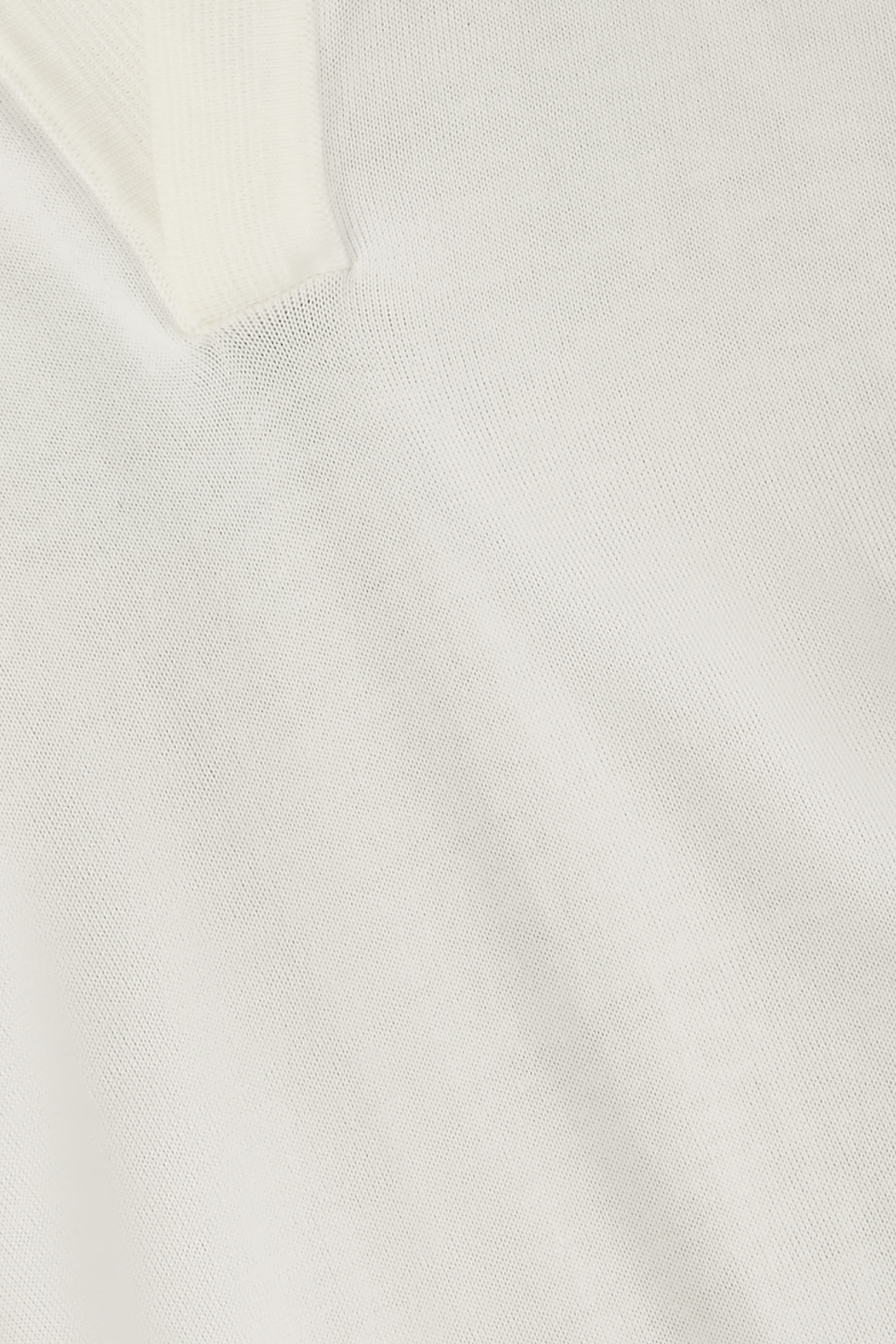 قميص بولو بلا أزرار بأكمام قصيرة