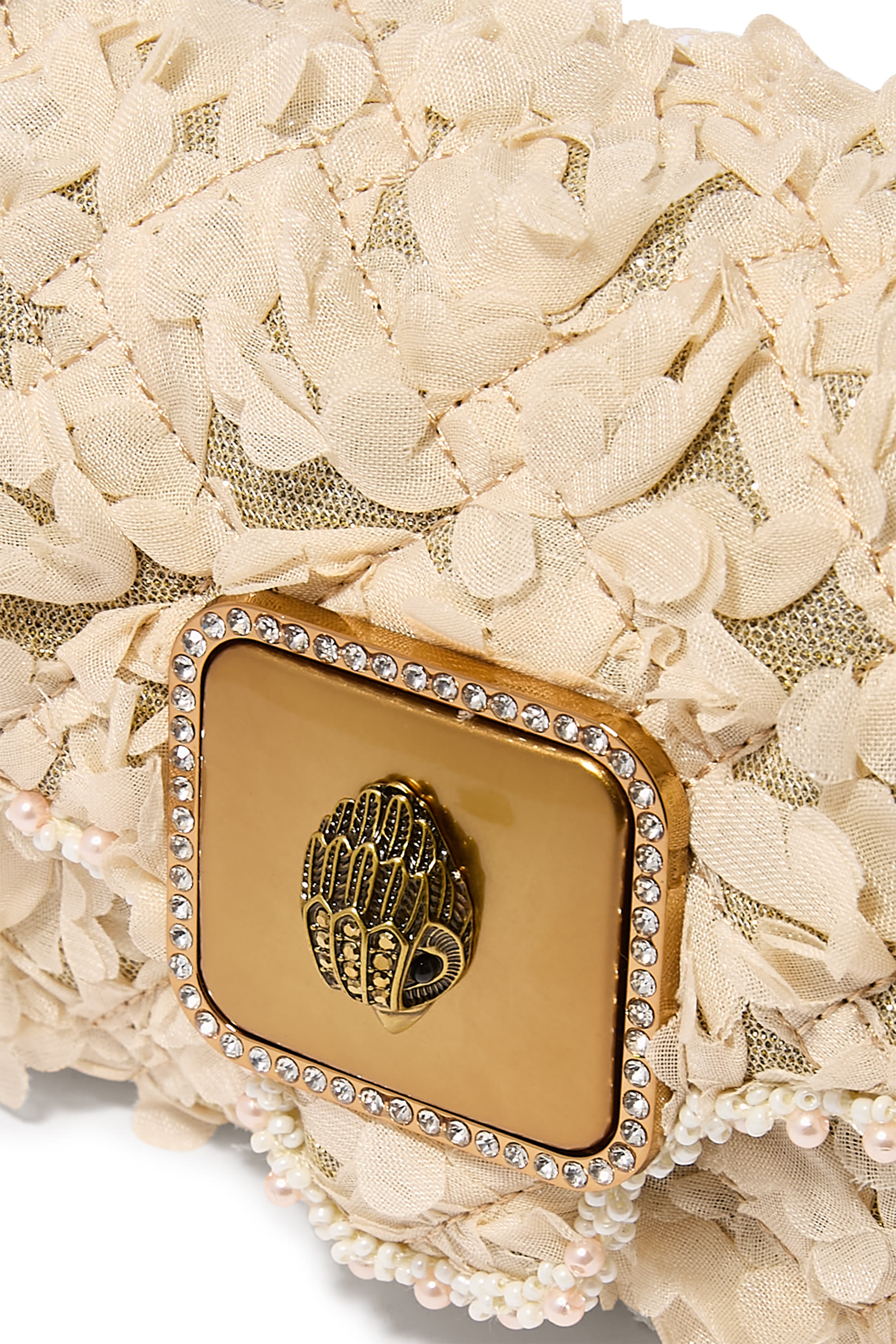 حقيبة كروس بودي بيمليكو صغيرة قابلة للتعديل مزينة بخرز