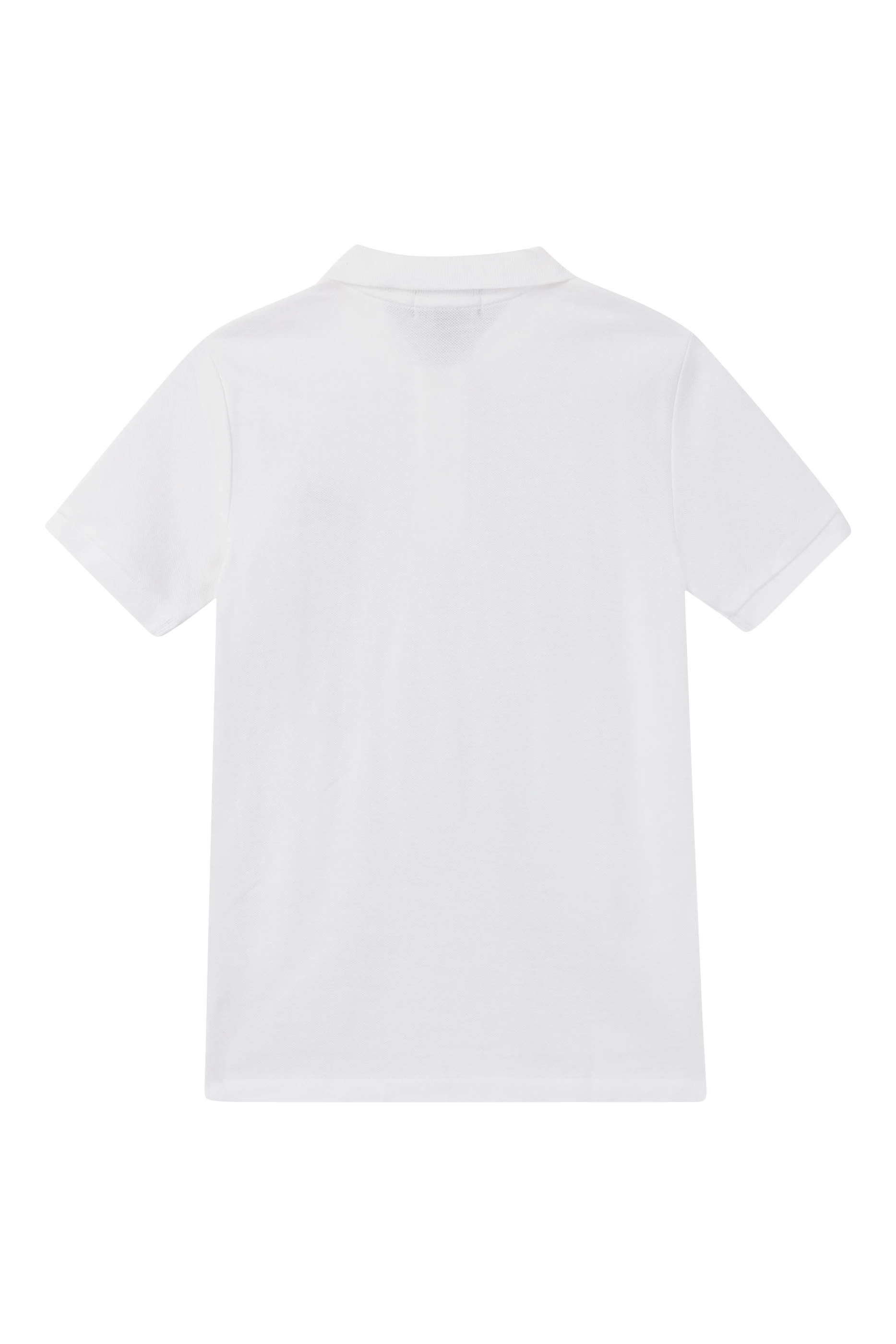 قميص بولو بشعار الماركة للأطفال