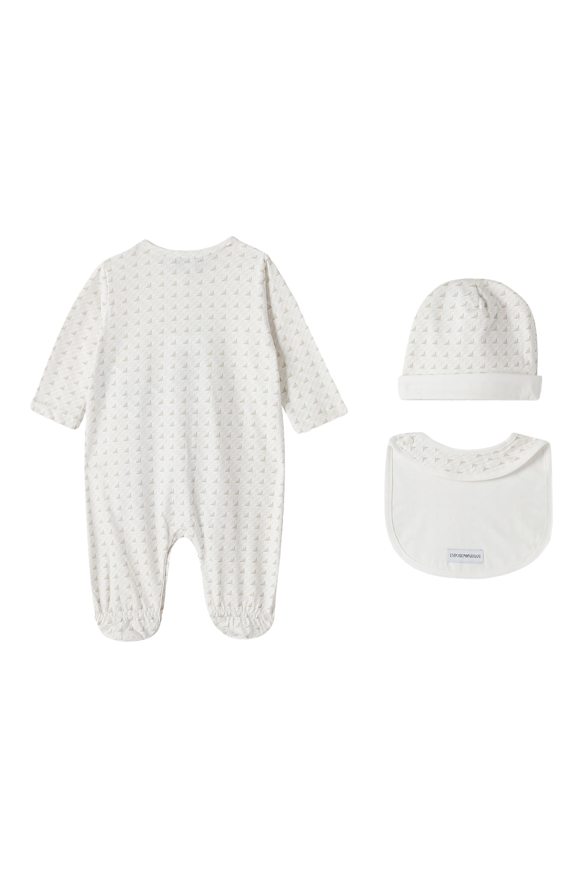 طقم بيجاما بنقشة شعار الماركة للأطفال