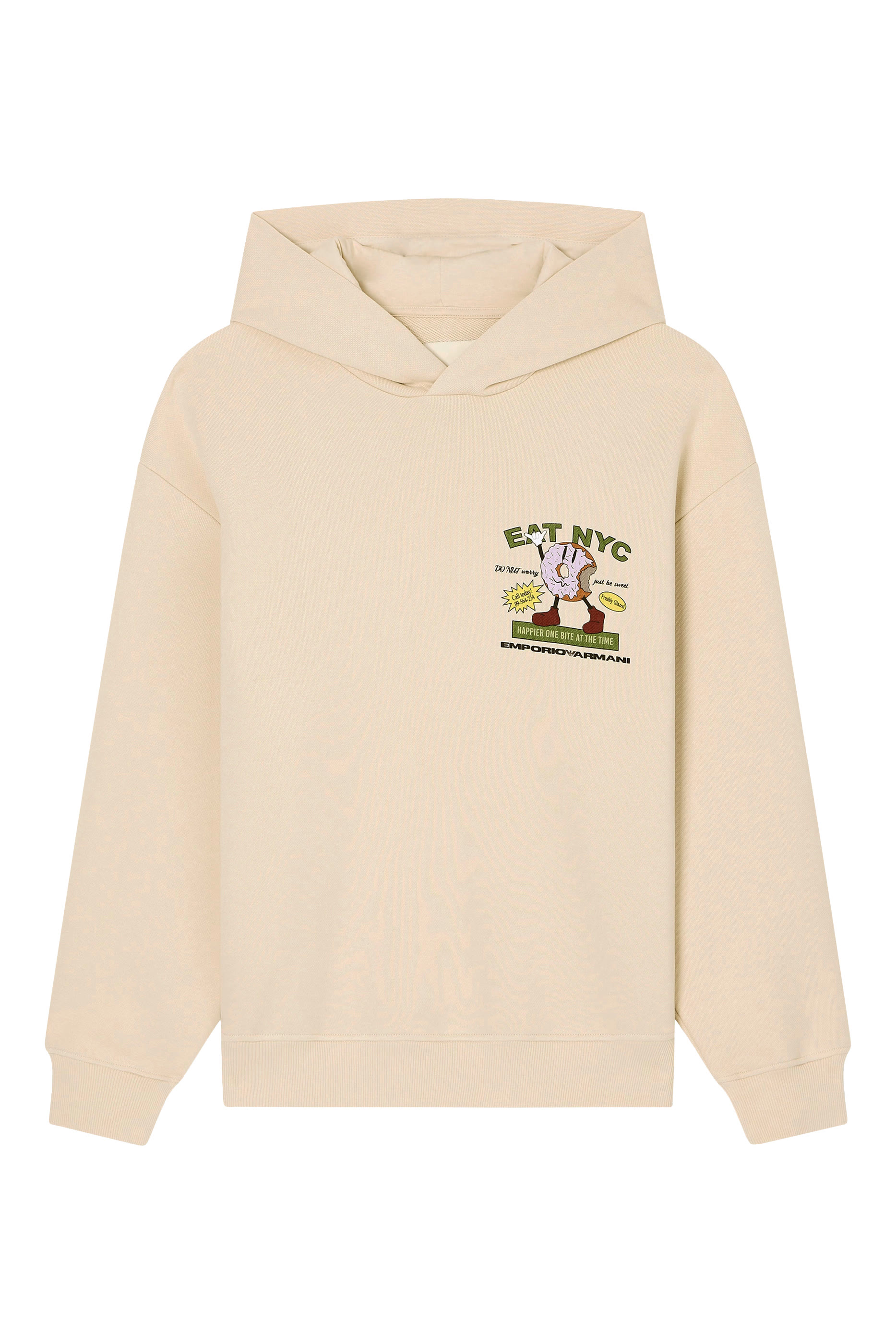 سويت شيرت مجموعة أي اس في نيويورك كابسول بغطاء للرأس مزين بطبعة إيت أن واي سي