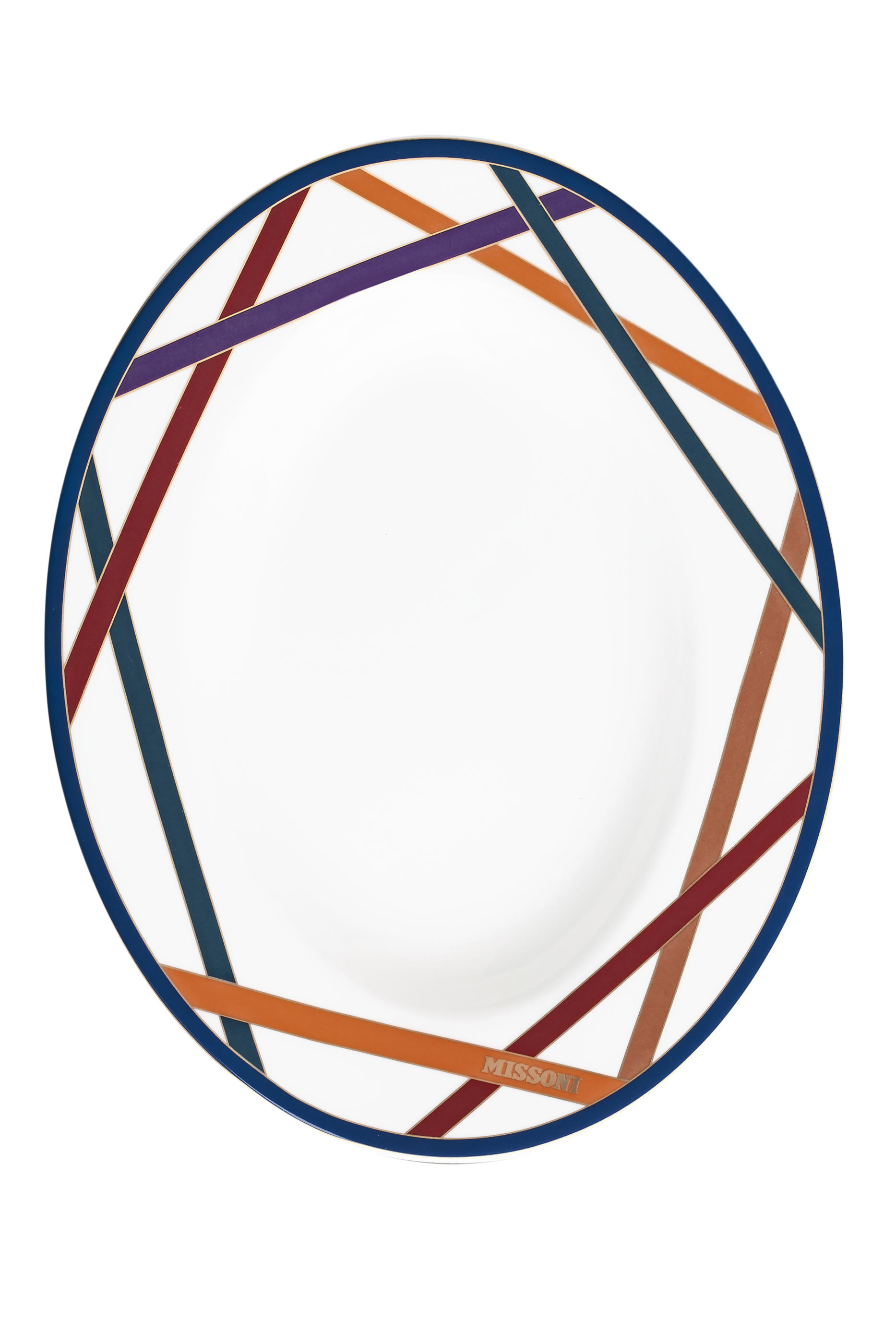 طبق تقديم بيضاوي ناستري