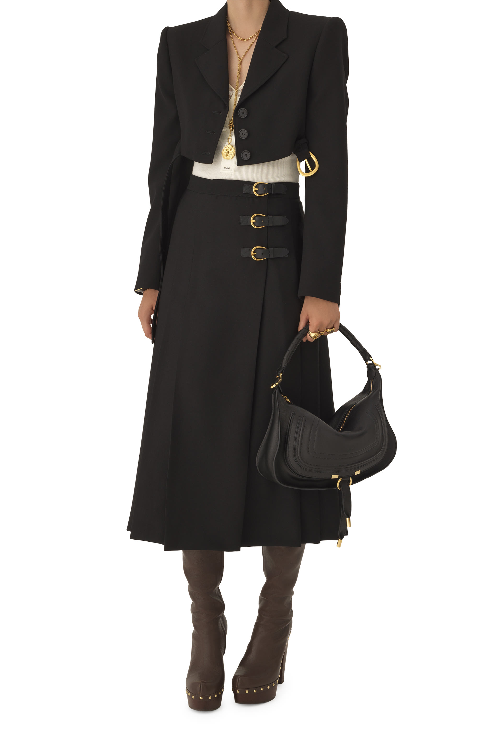 حقيبة كتف مارسي صغيرة