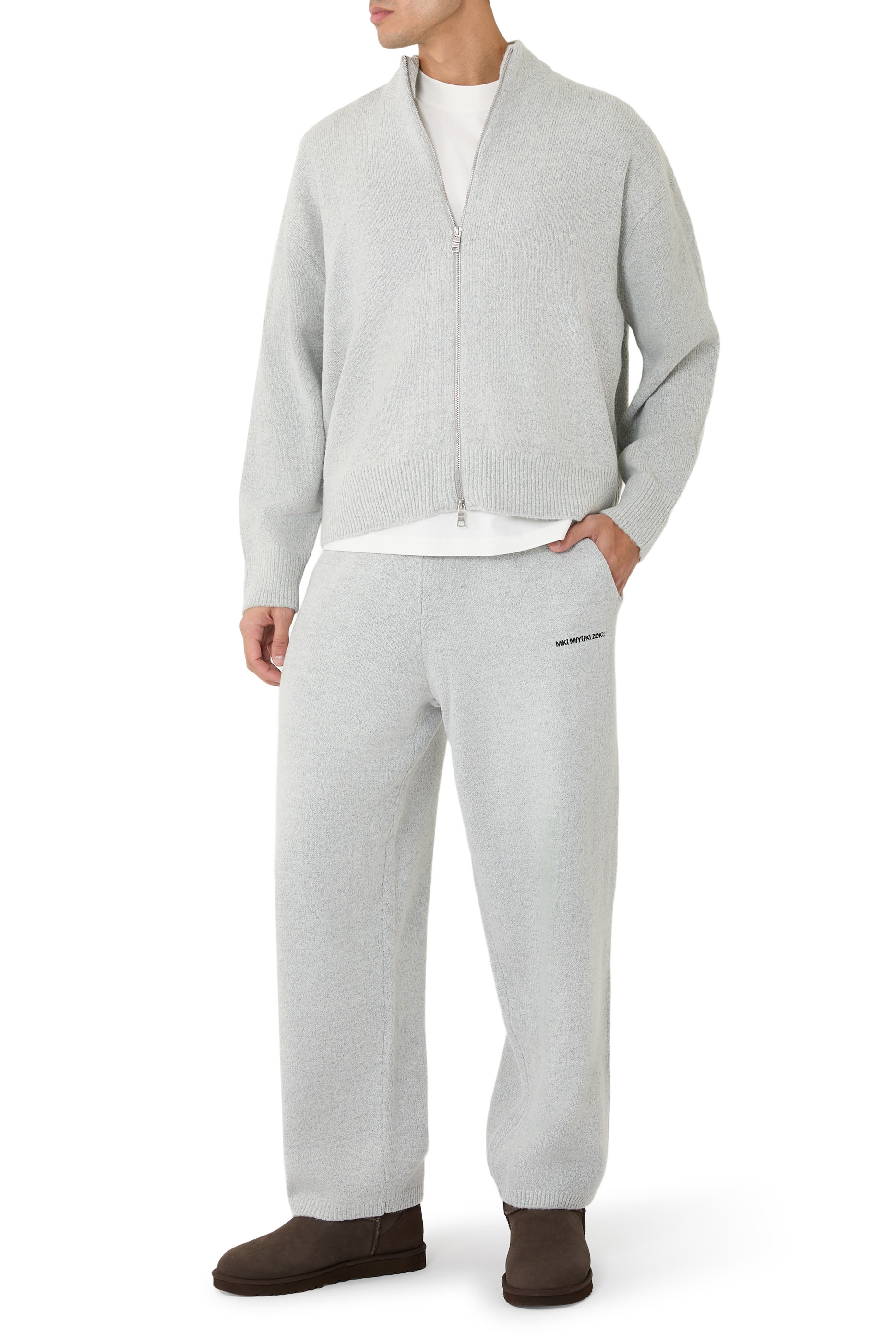 جاكيت رياضي منسوج مزيج موهير