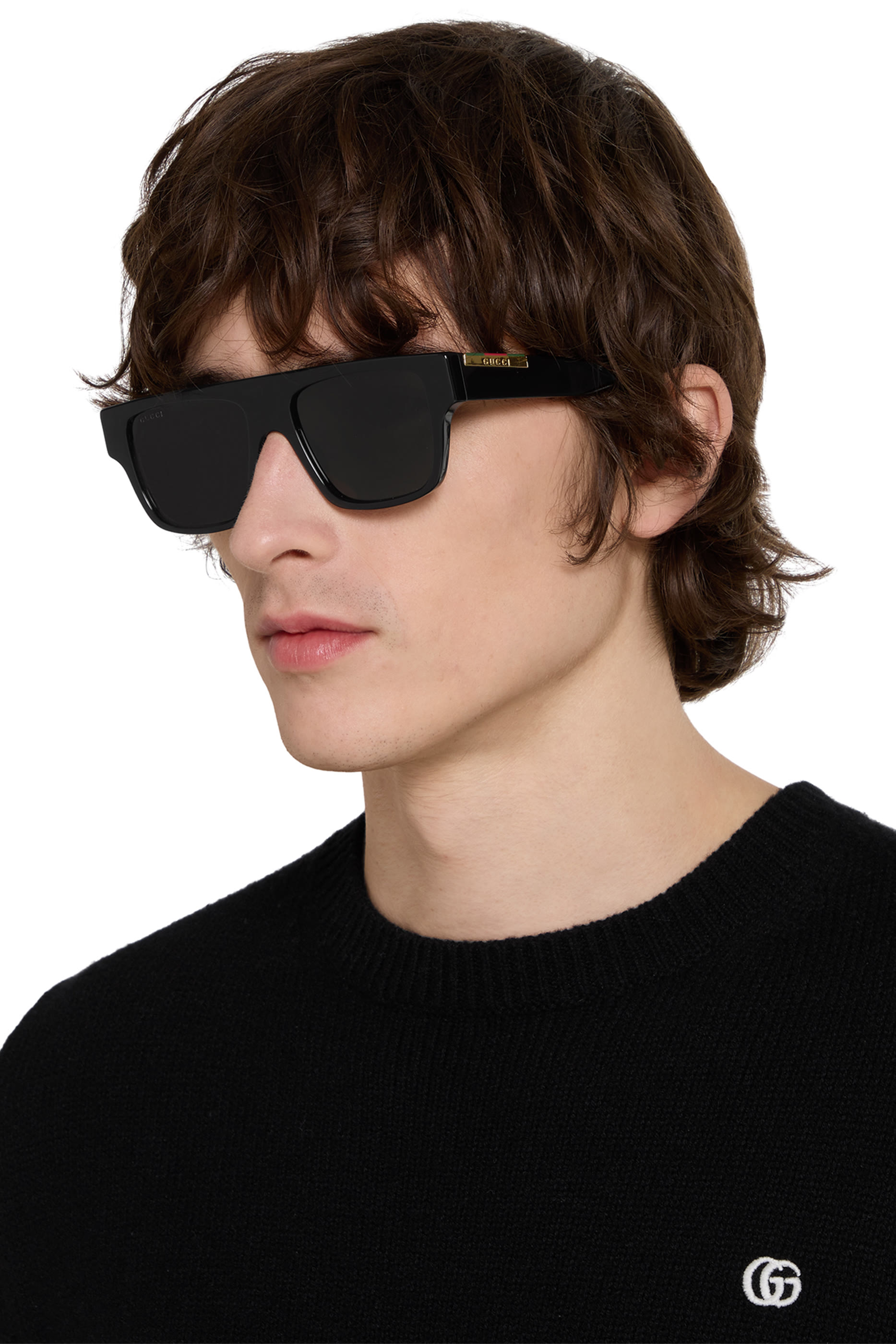 GG1960S Rectangular Frame Sunglasses