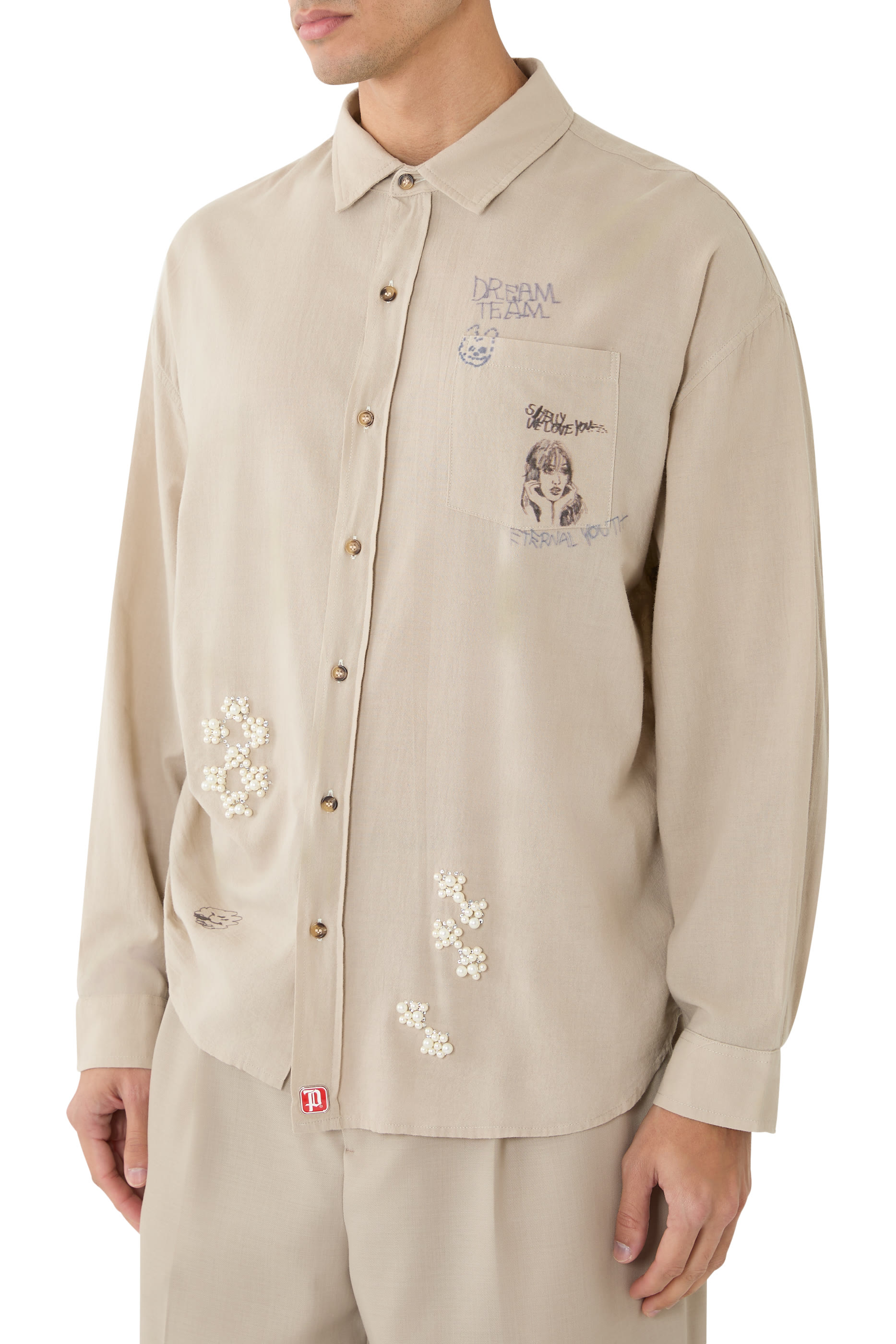 قميص إترنيل يوث بتصميم فستان بقصة فضفاضة 