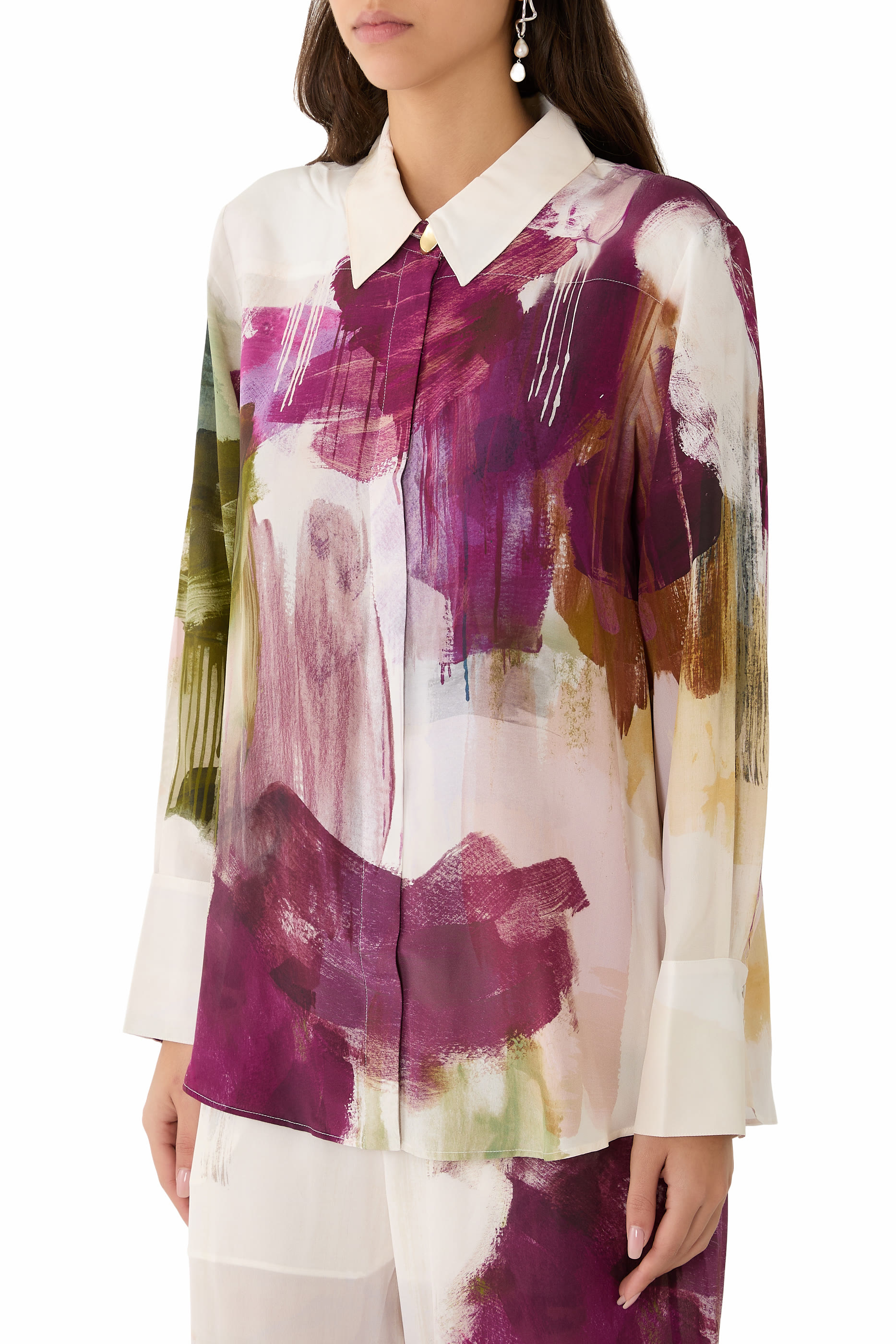 قميص أتوميك حرير