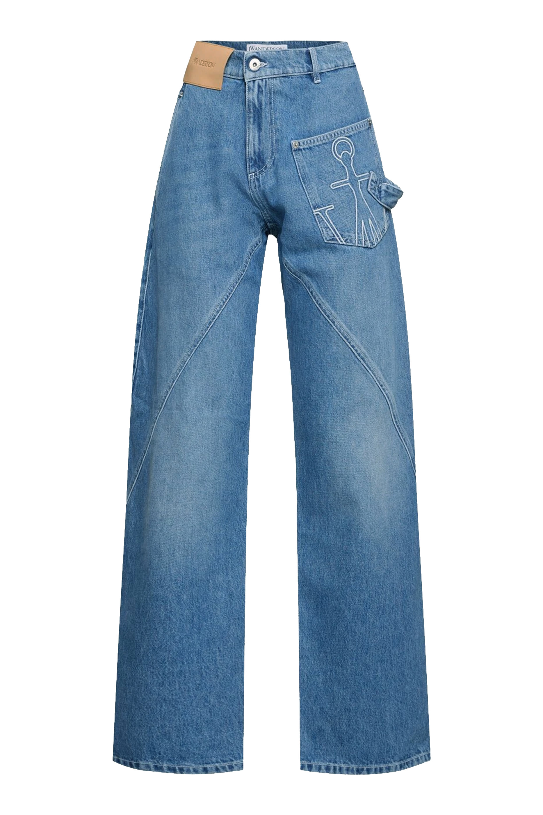 بنطال جينز ووركر بتصميم ملفوف