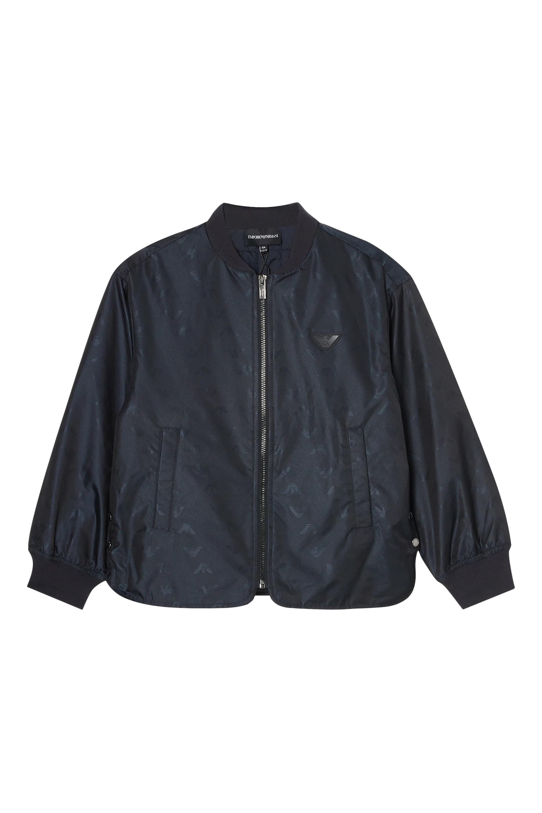 جاكيت بشعار الماركة للأطفال