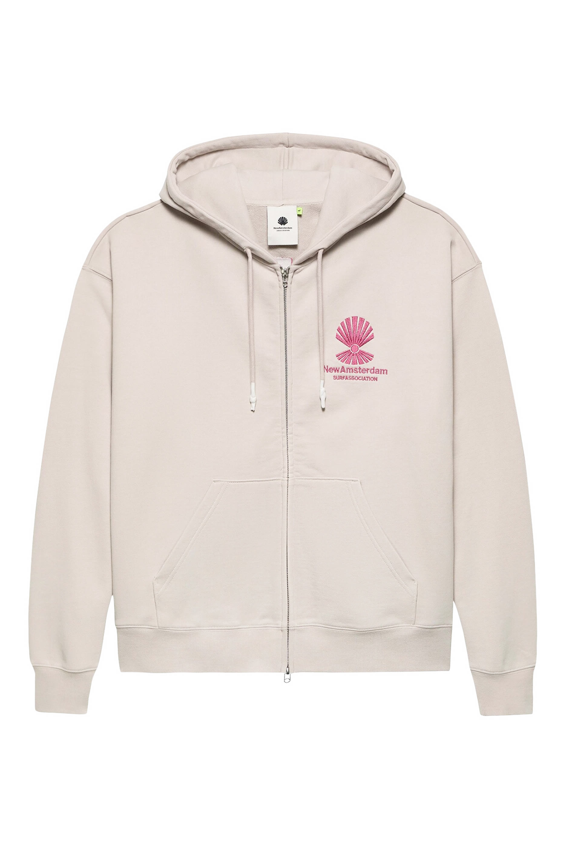  هودي بسحاب مزين بشعار الماركة