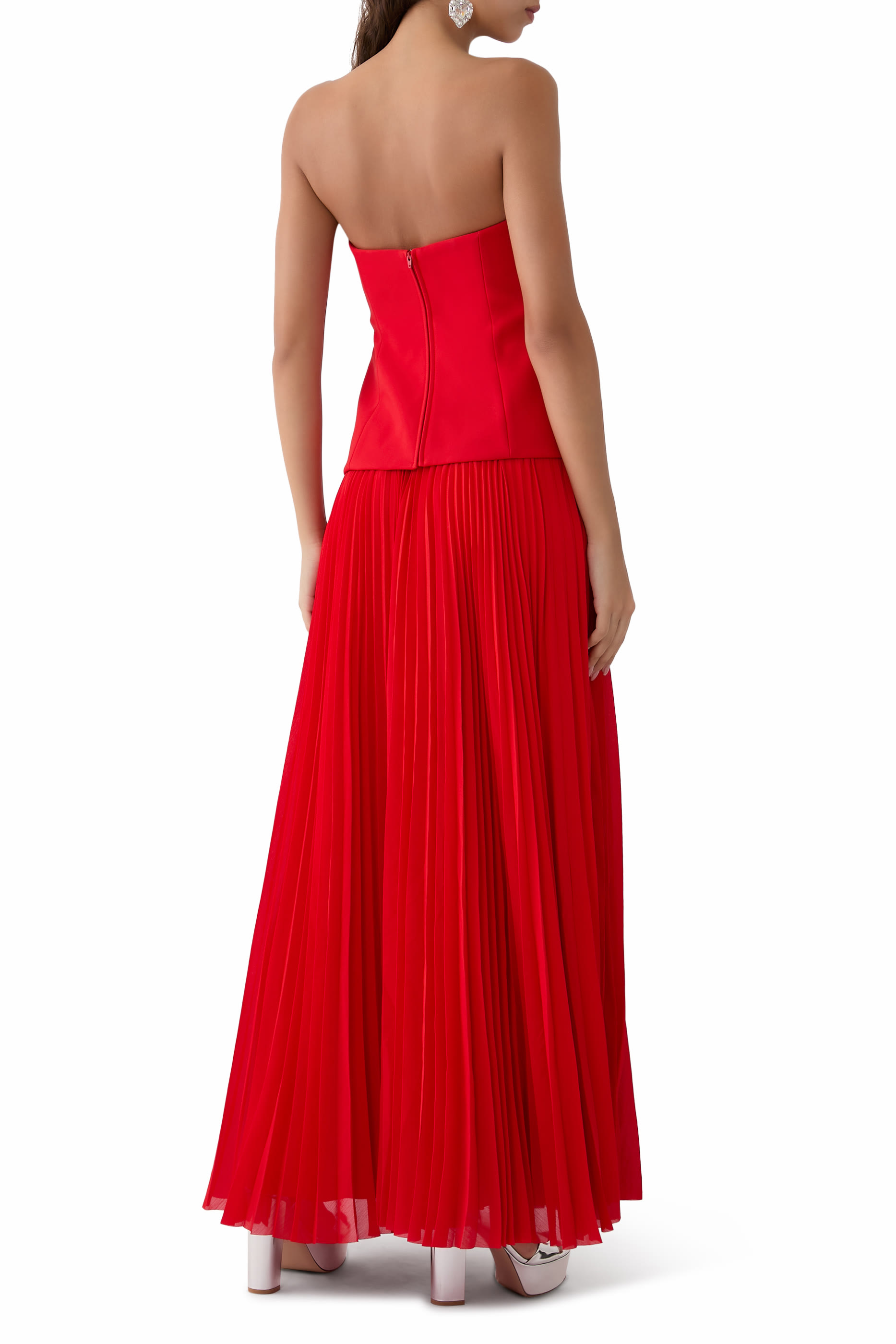 فستان بريت طويل