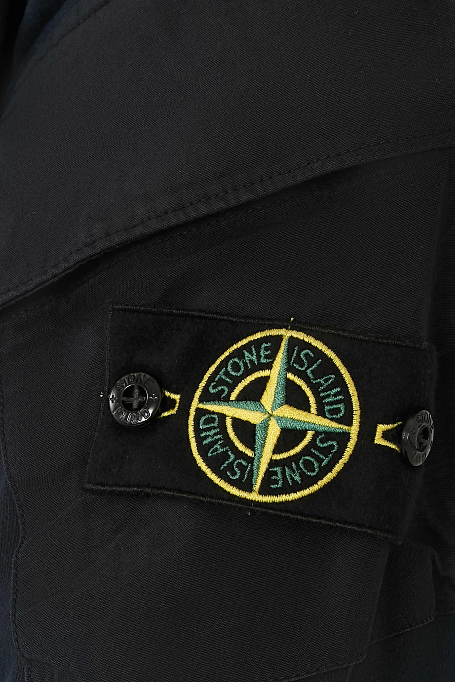 سويت شيرت بياقة ضيقة وجيب عند الكم قطن عضوي صوف ناعم