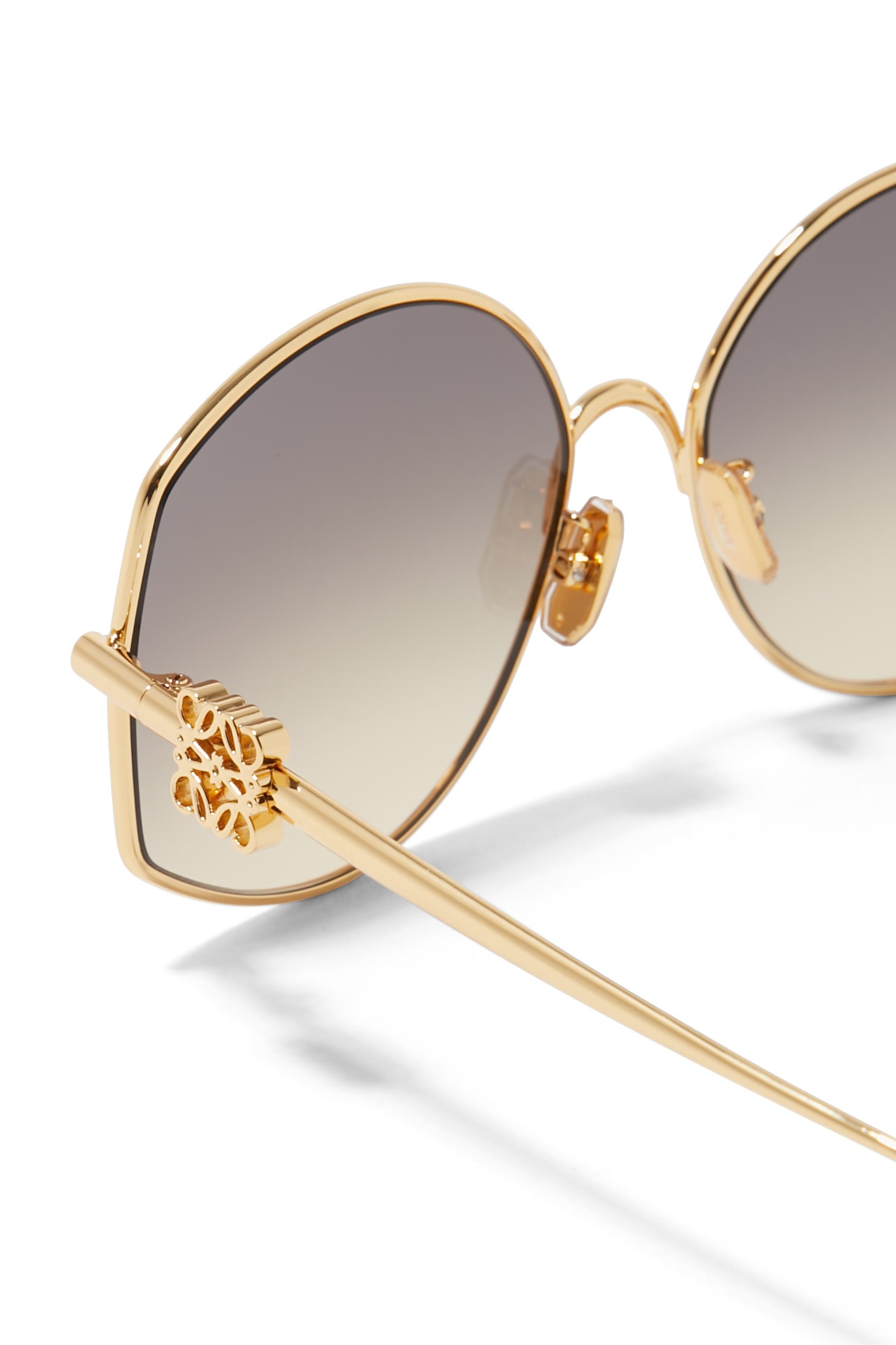 نظارة شمسية سميكة بشعار الماركة