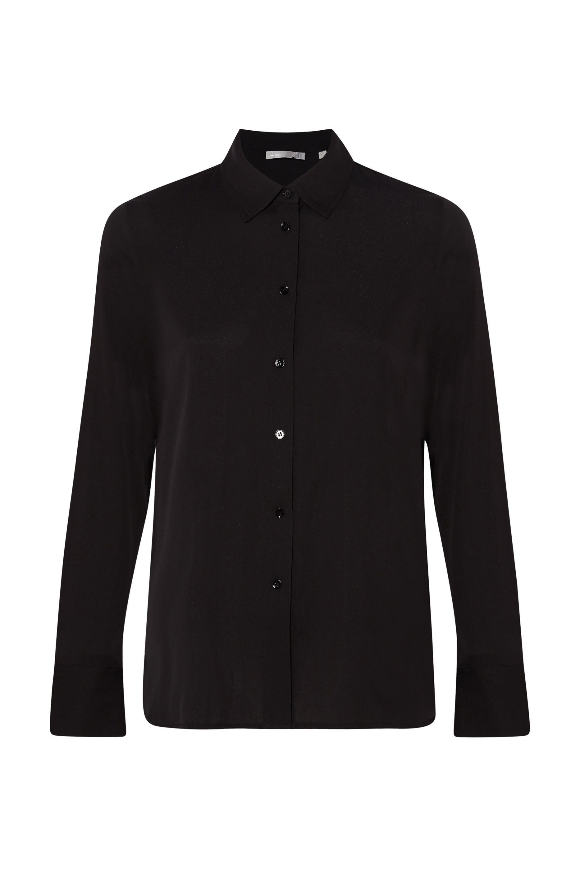 بلوزة حرير بقصة ضيقة