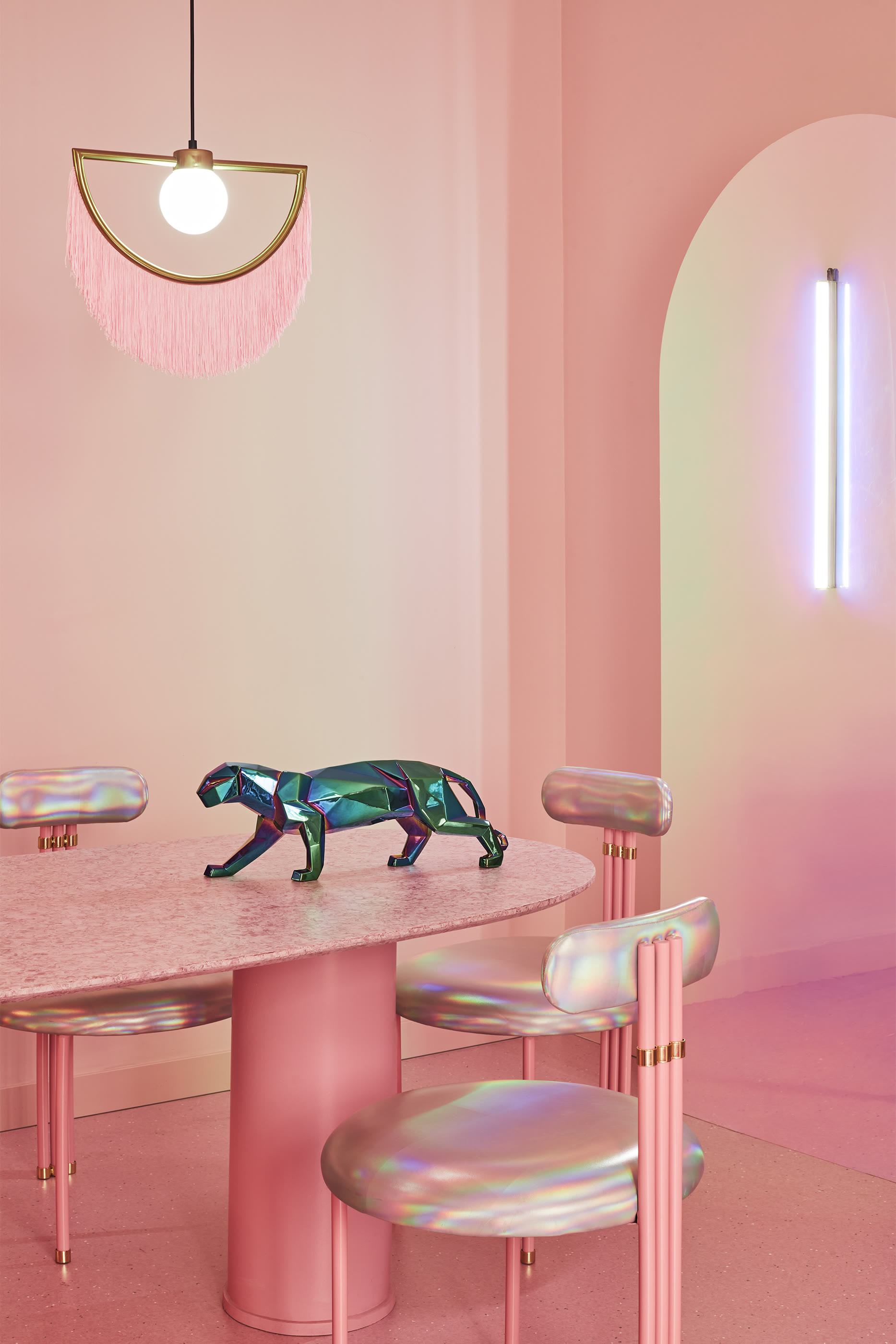 قطعة ديكور تمثال نمر