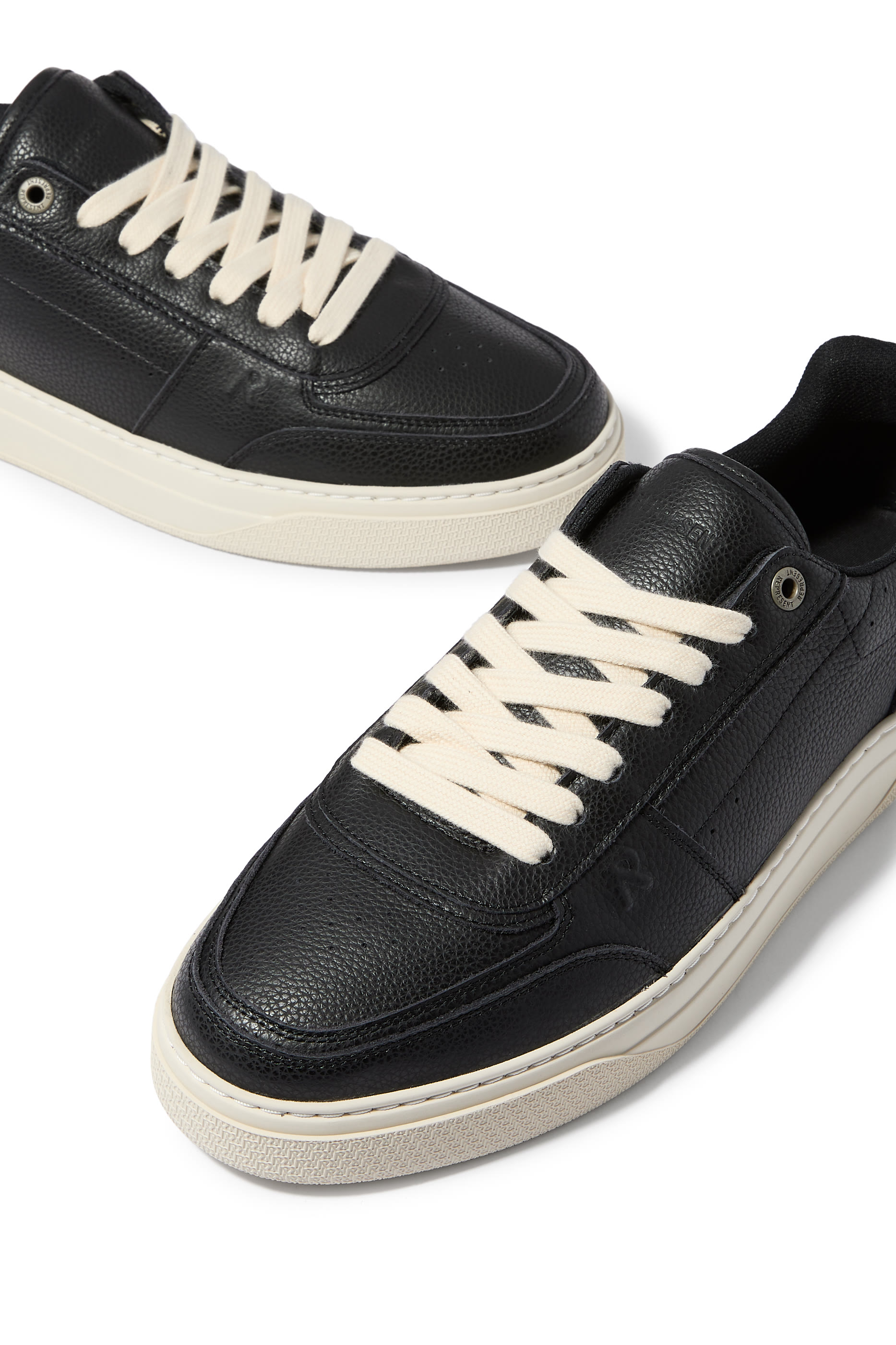  Initial Leather Sneakers