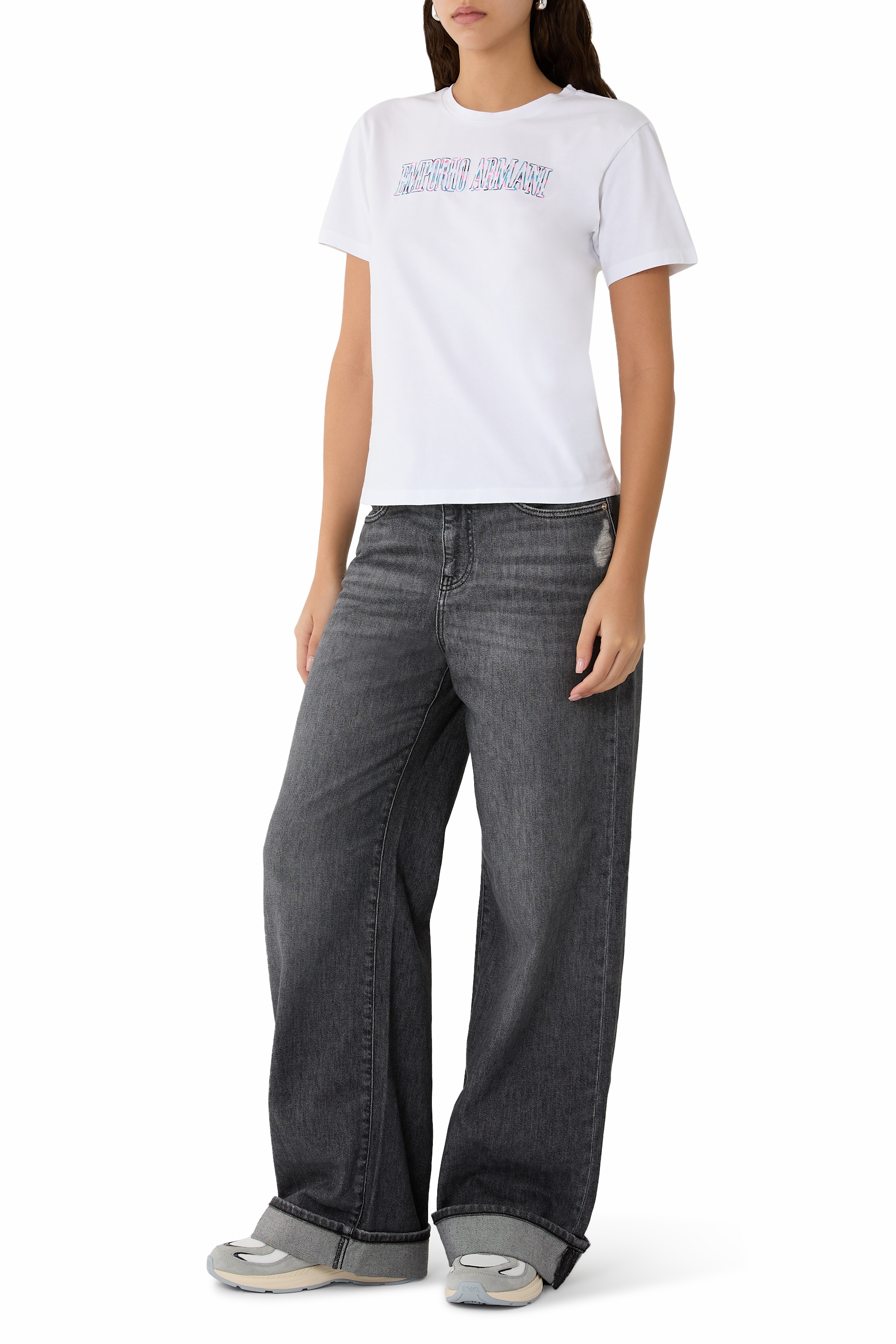 بنطال جينز جي 8 بي بقصة مريحة دنيم