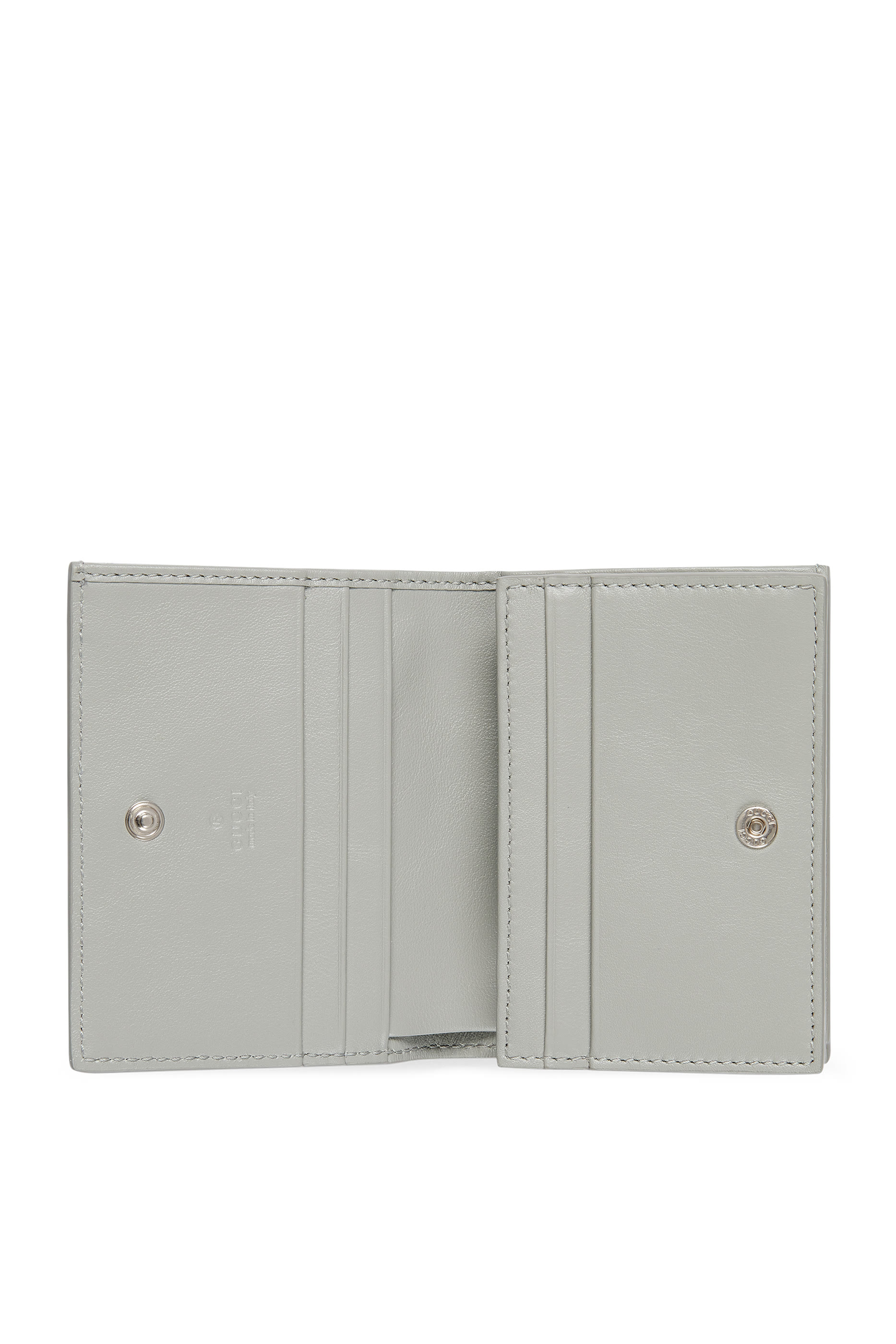 محفظة صغيرة بنقشة حرفي شعار الماركة