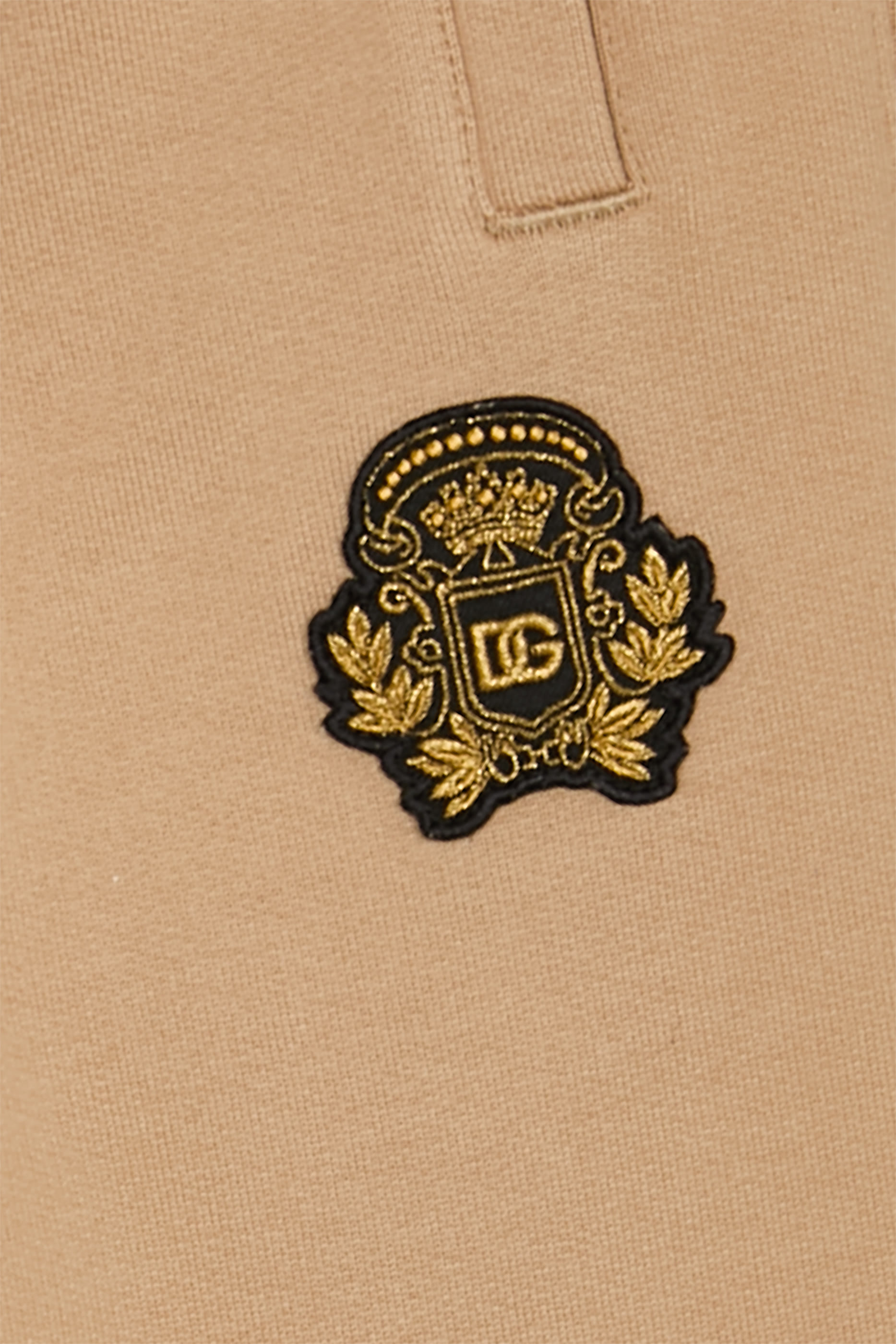 بنطال برقعة شعار الماركة مستوحاة من دروع الفروسية صوف للأطفال