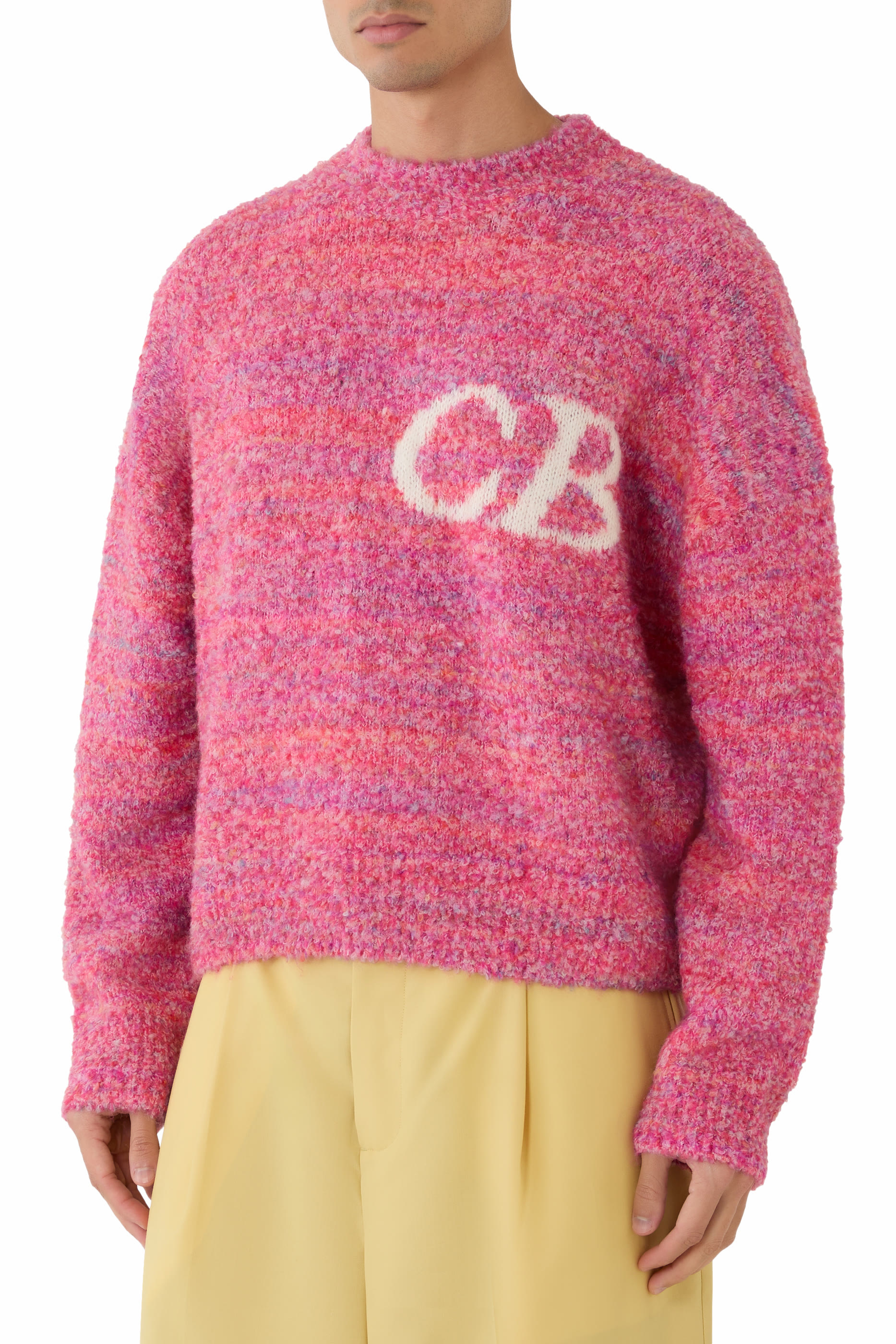 سويت شيرت بوكليه بشعار الماركة