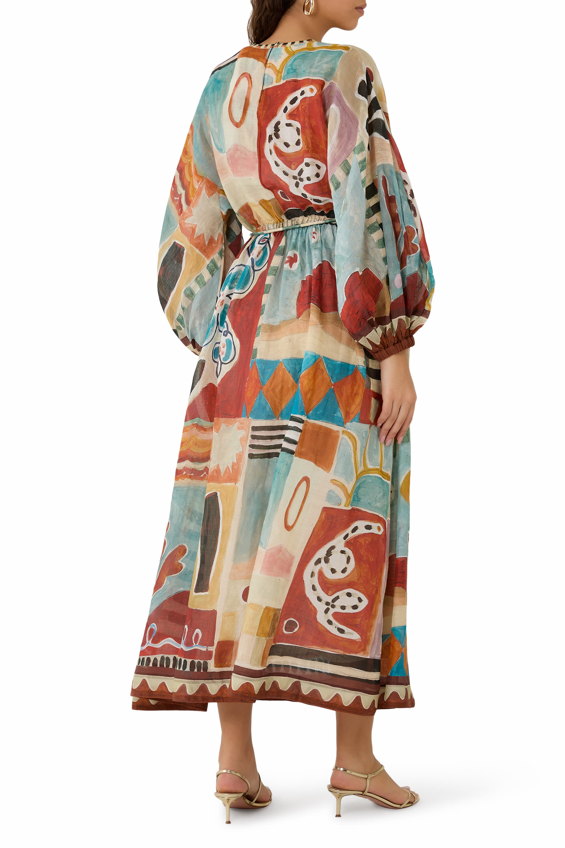 فستان ميشيل متوسط الطول