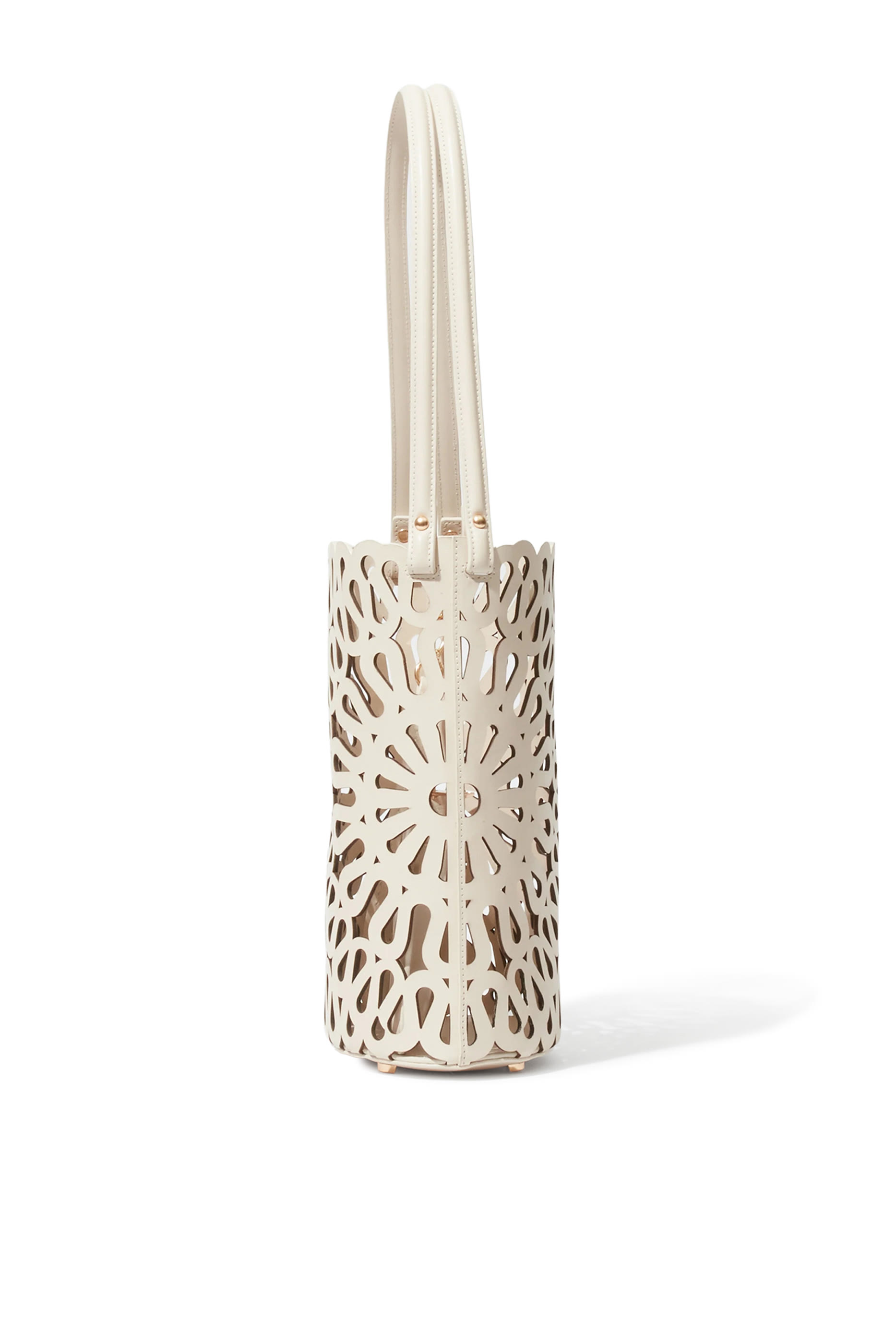 حقيبة باكيت ماكال جلد مقطوع بالليزر