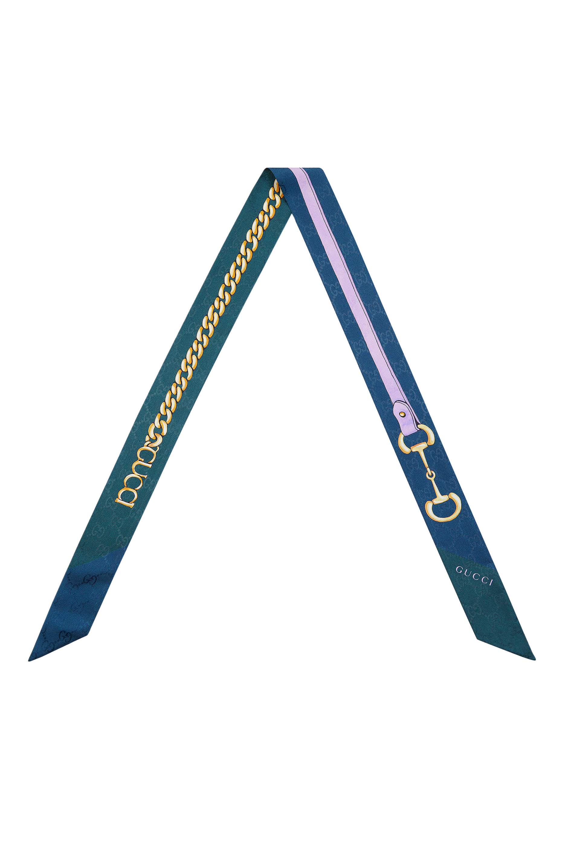 شريط حرير تويل بطبعات