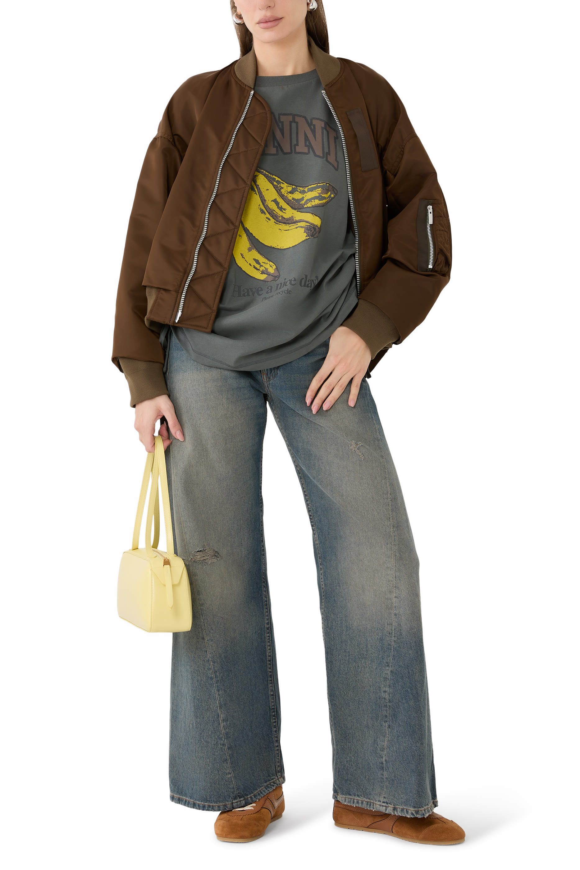 تيشيرت بنقشة موز