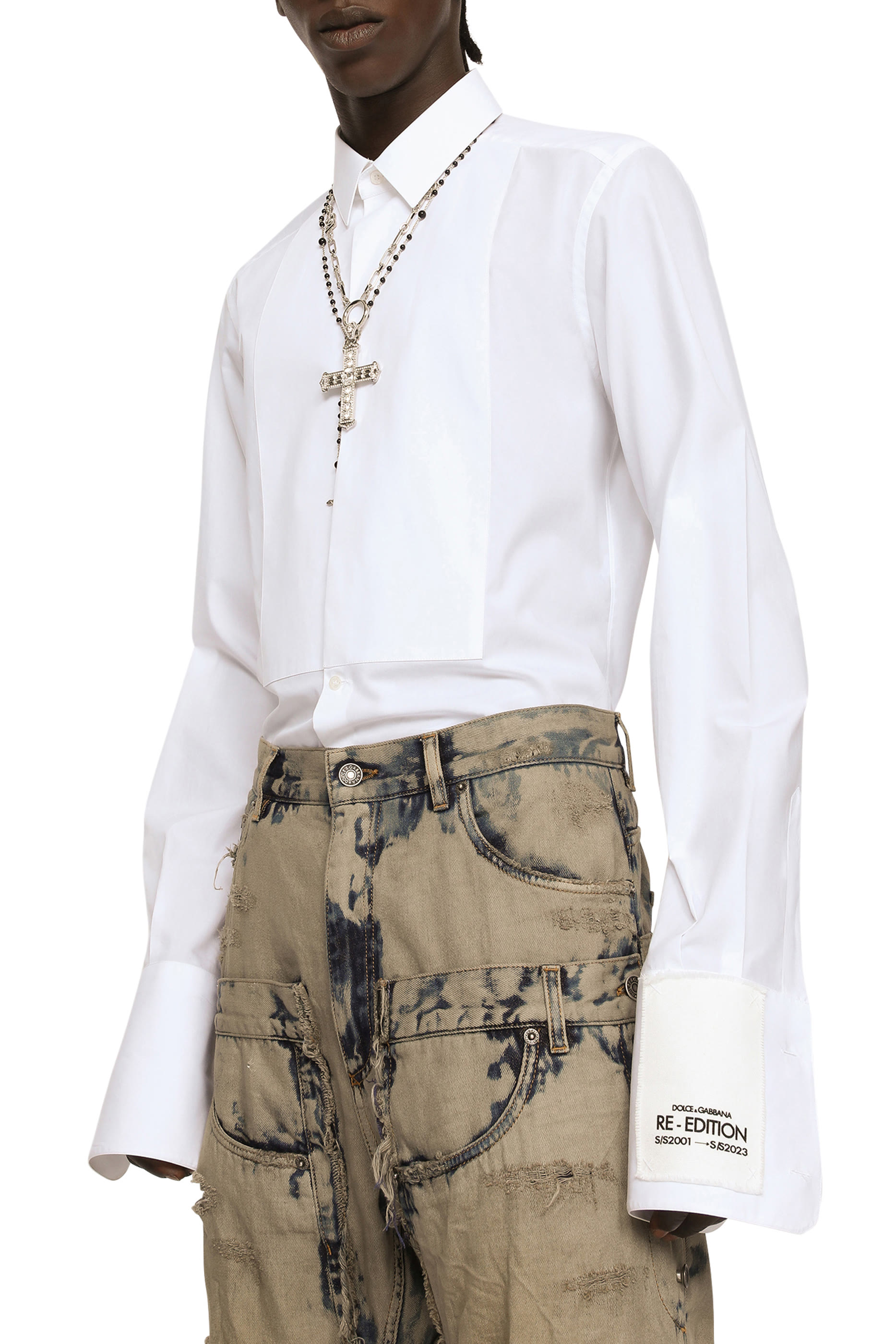 قميص سهرة قطن بوبلين