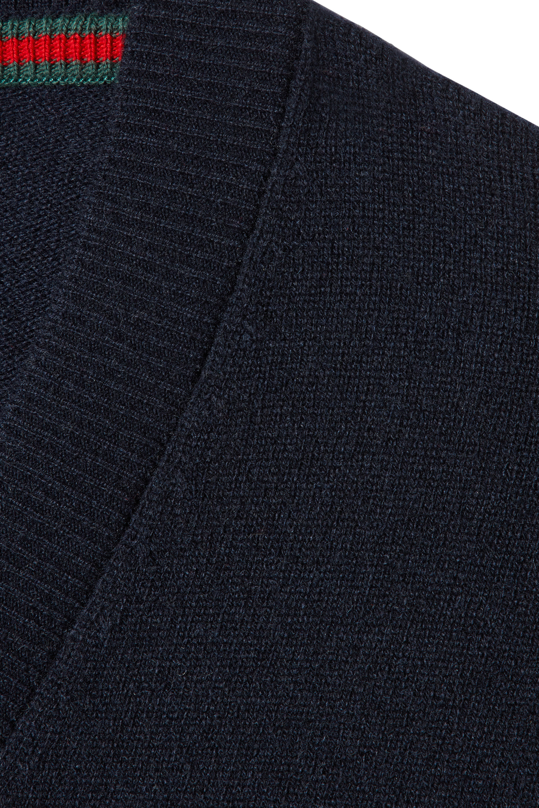 Intarsia Fine Cashmere Cardigan