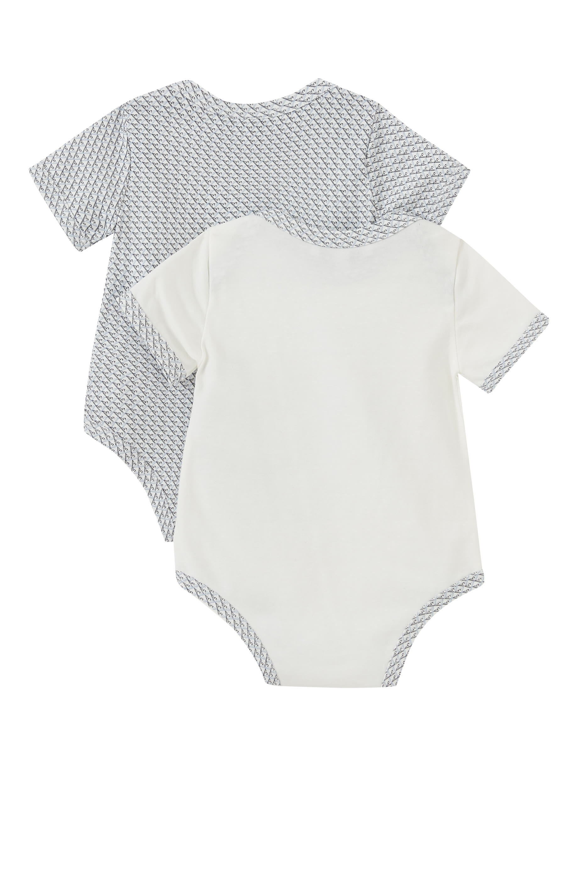 طقم لباس قطعة واحدة بشعار النسر والماركة، قطعتان