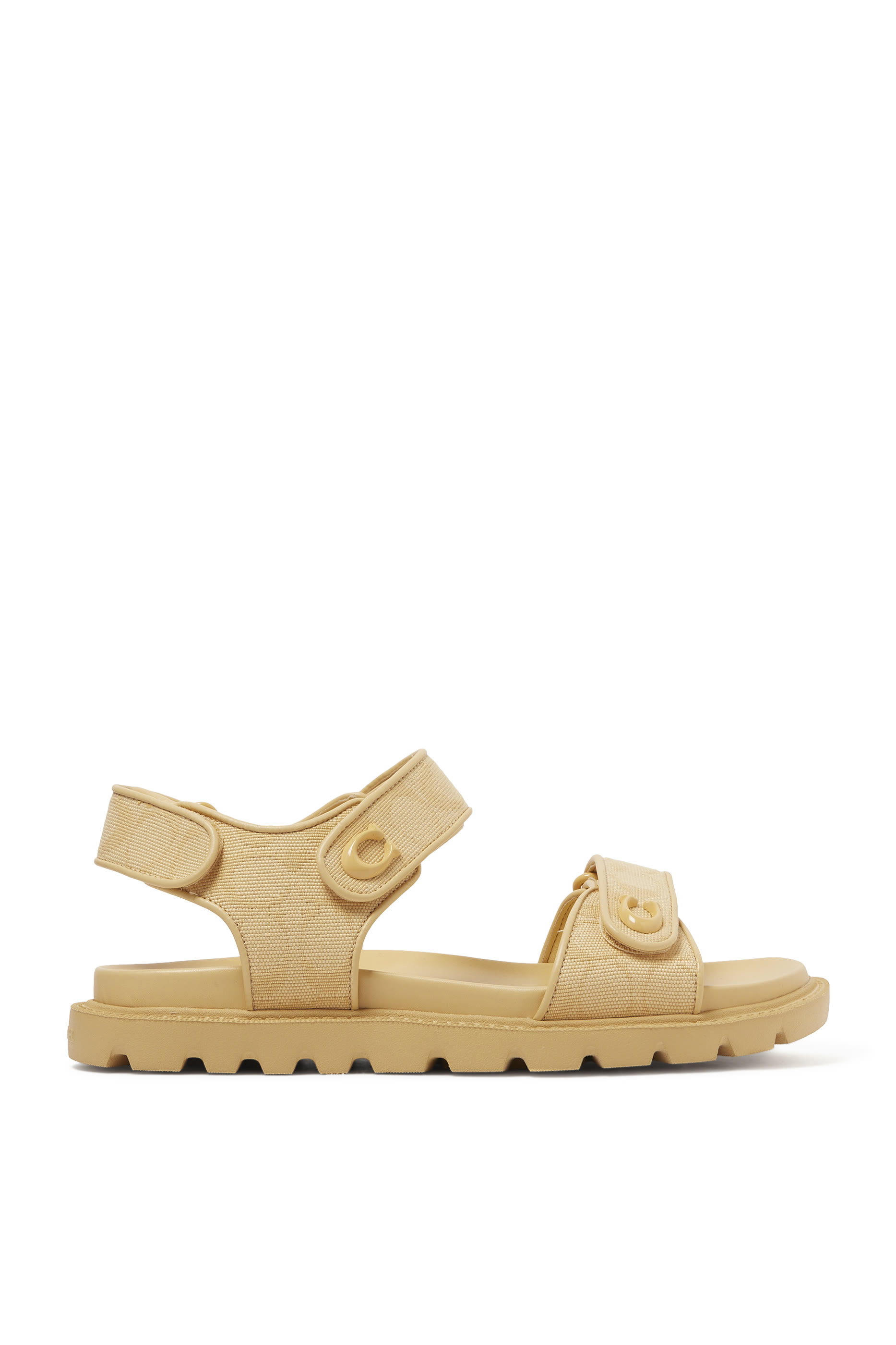 صندل برين قماش قنب بشعار الماركة