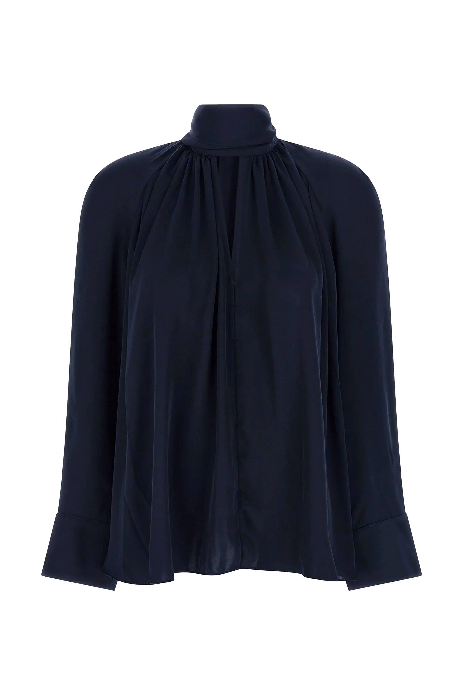 قميص بربطة ساتان