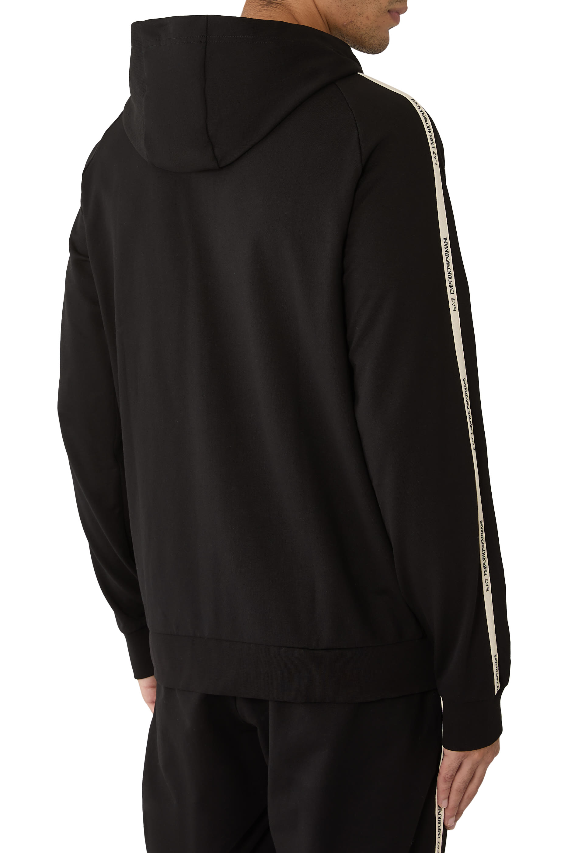 سويت شيرت بشريط شعار الماركة