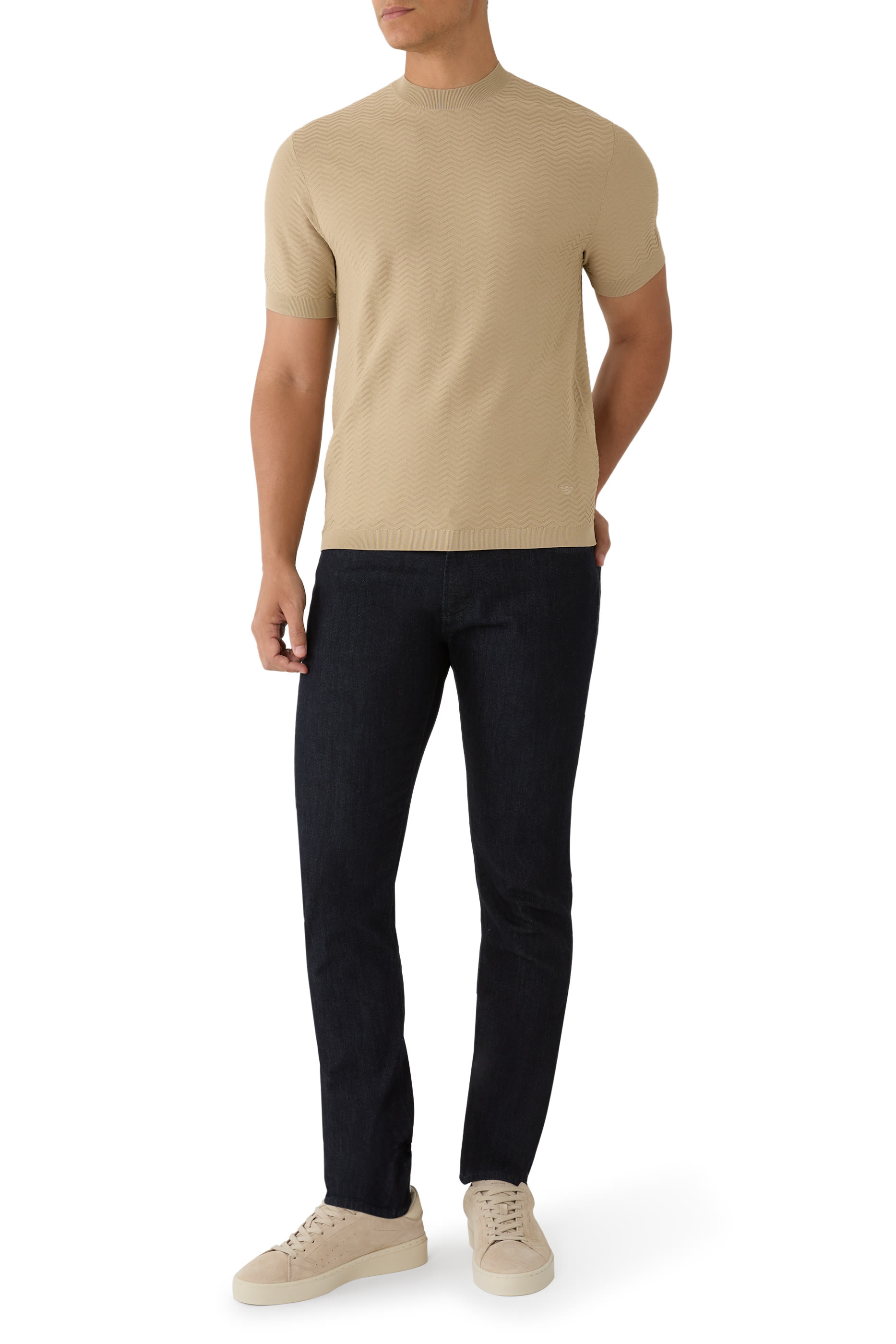 سترة بنمط شيفرون فيسكوز اي اس في