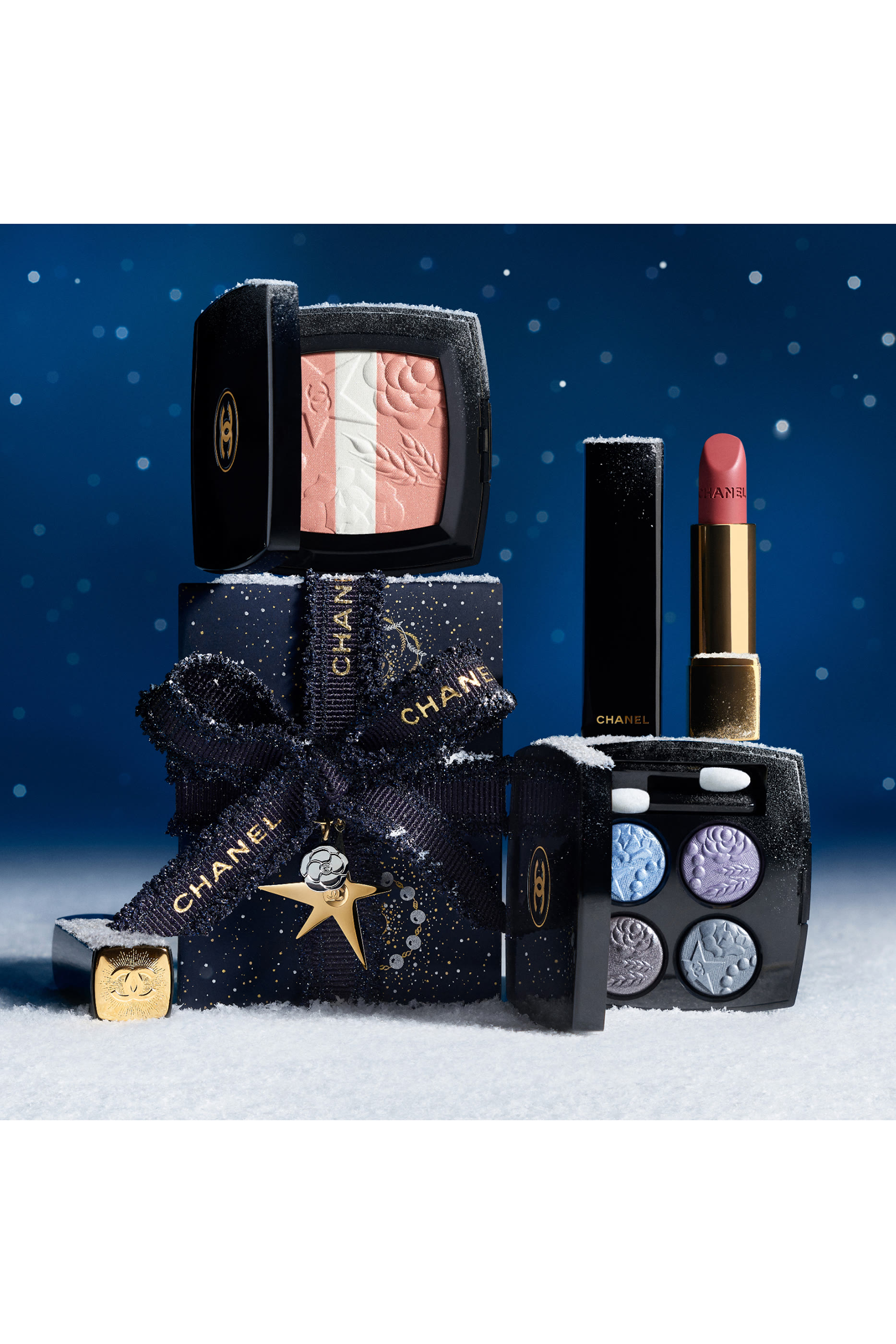 بودرة أحمر خدود وهايلايتر Les Signes De Chanel